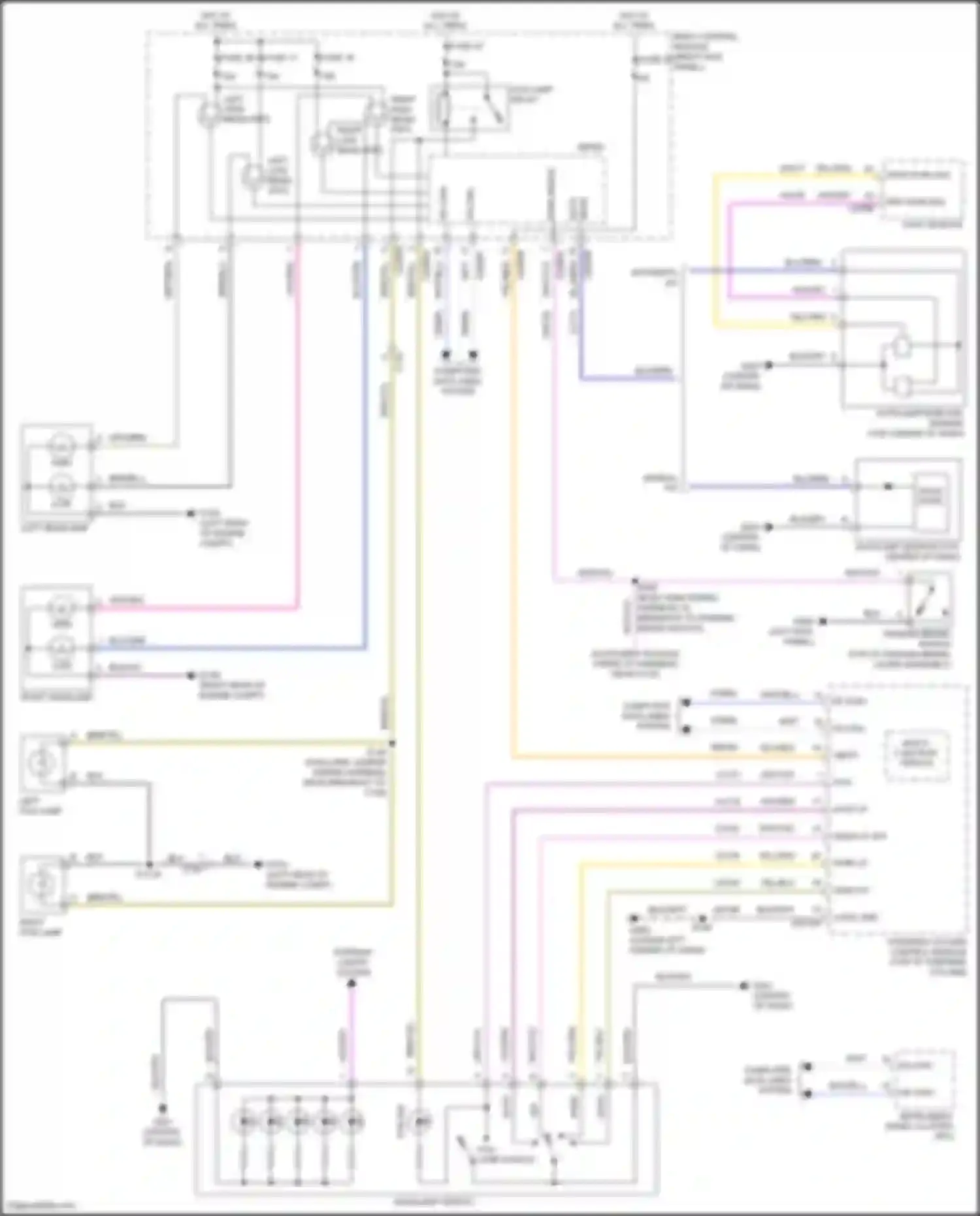 F-250 Ford XIII (2015-2017): Headlights circuit