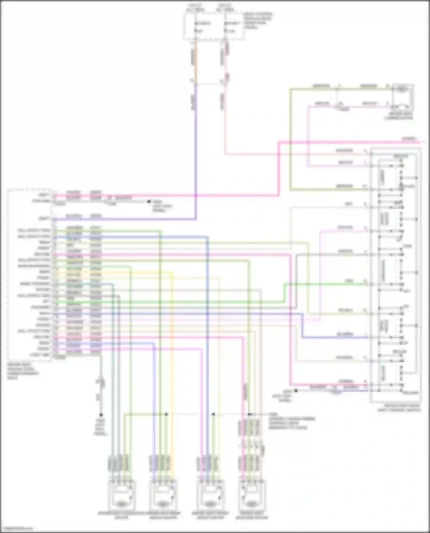 F-250 Ford XIII (2015-2017): Driver"s memory seat circuit (1 of 2)