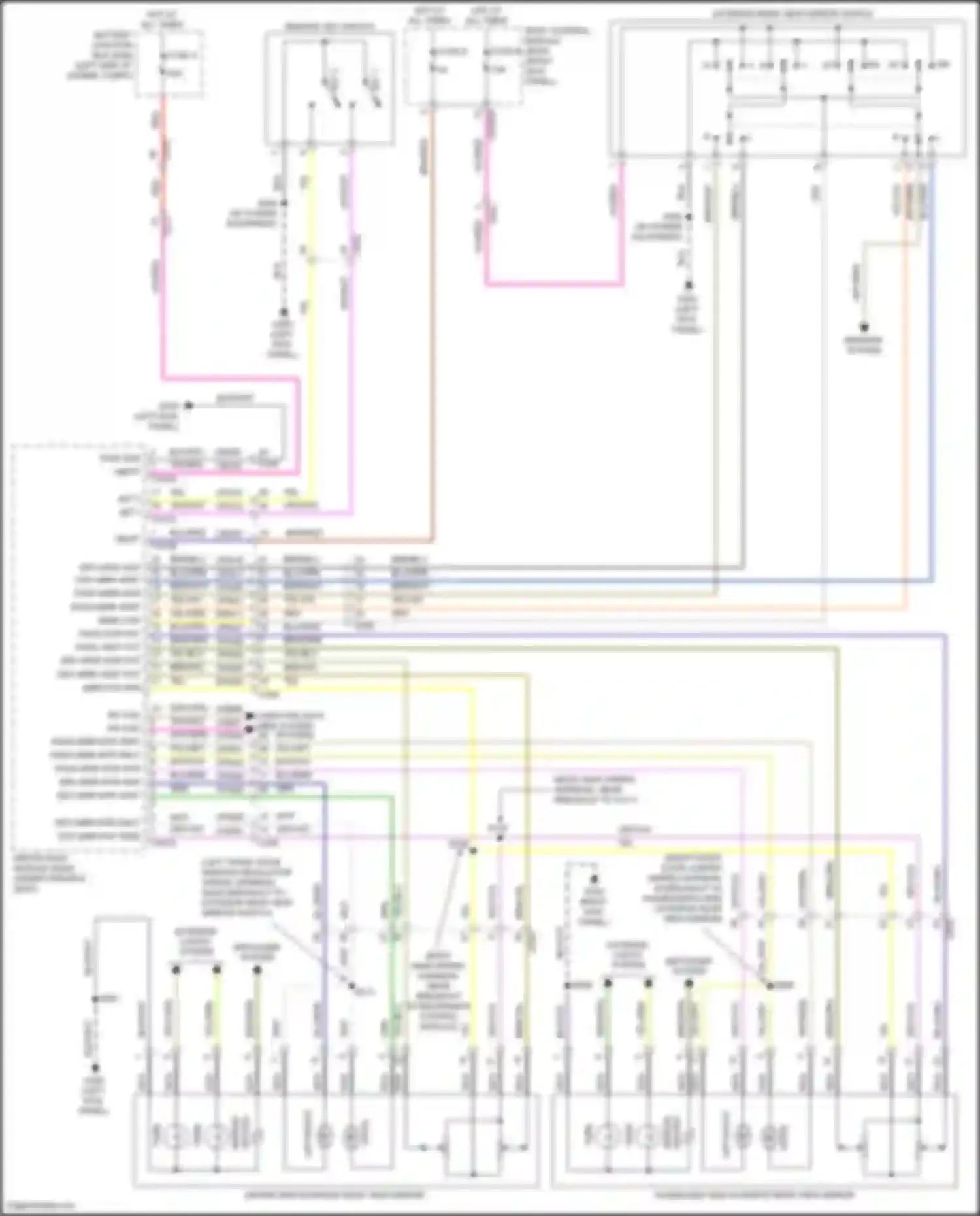 F-250 Ford XIII (2015-2017): Memory mirrors circuit