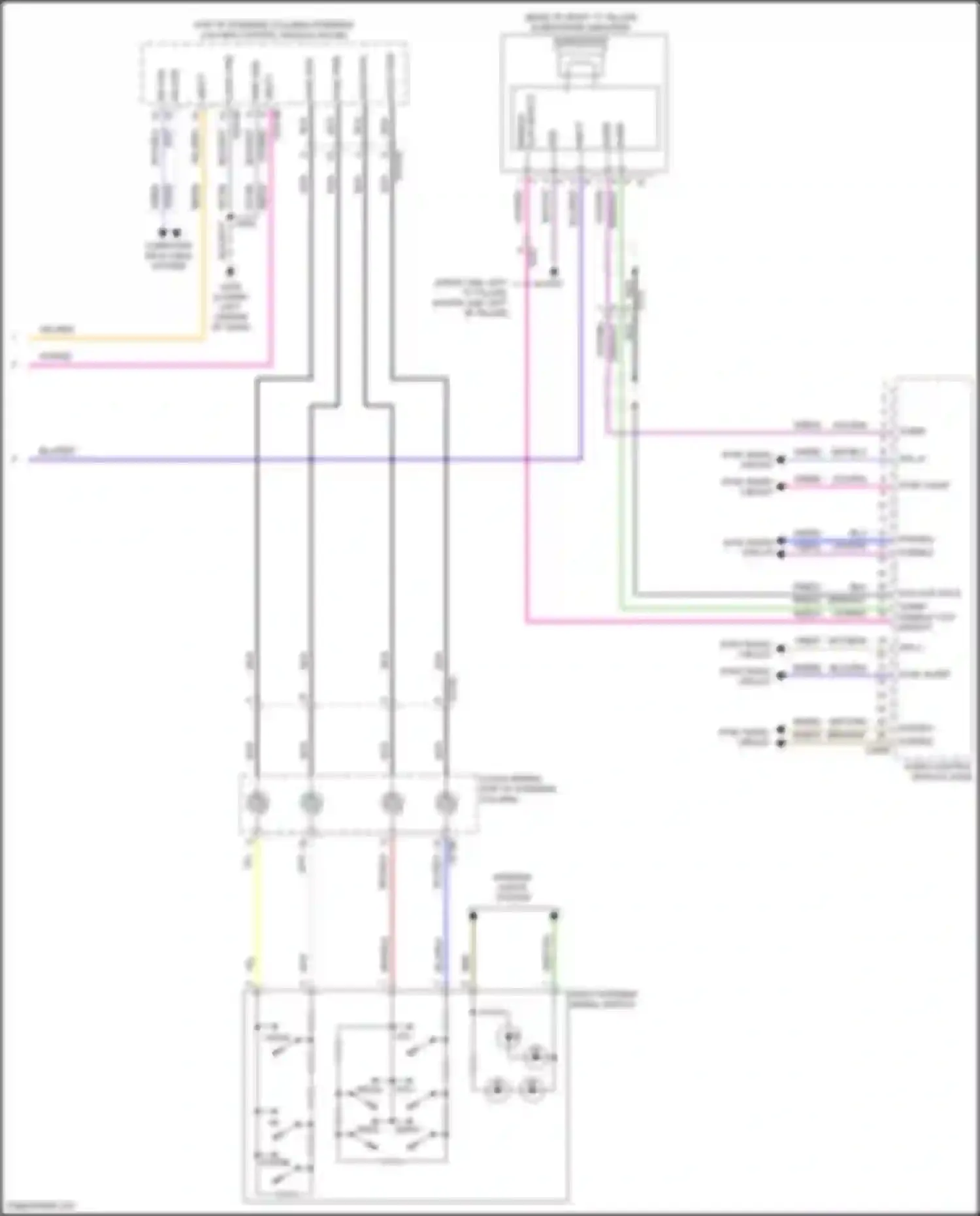 F-250 Ford XIII (2015-2017): Navigation circuit, w/o sony (2 of 2)