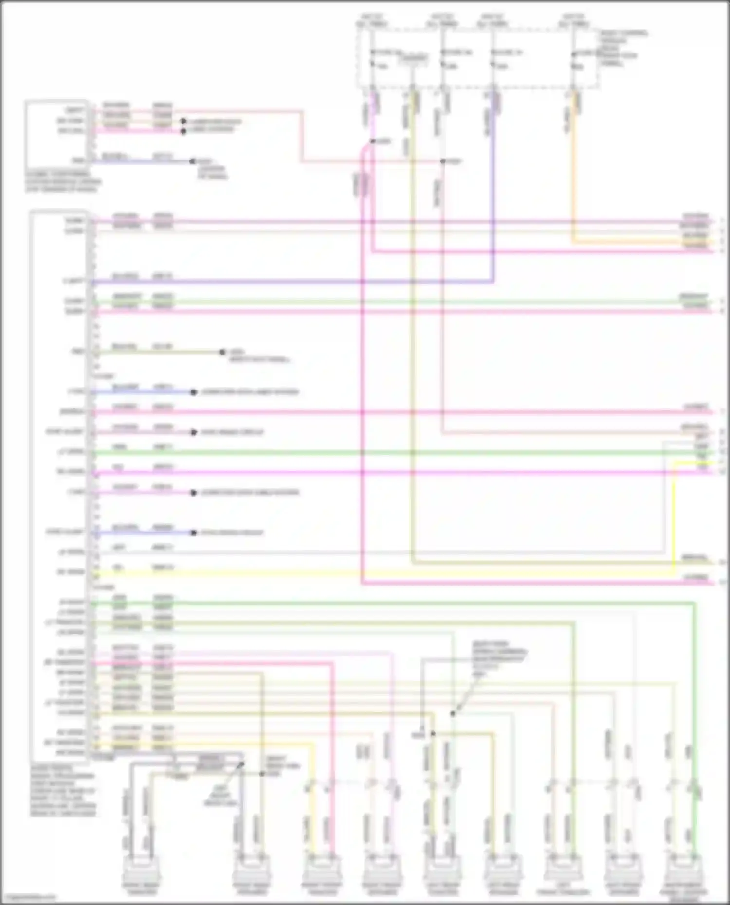 F-250 Ford XIII (2015-2017): Navigation circuit, w/ sony (1 of 3)
