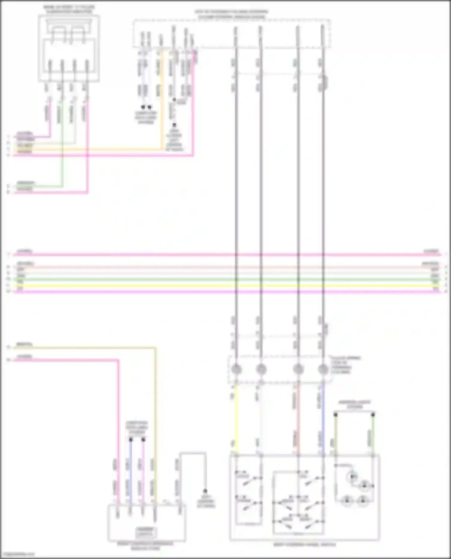 F-250 Ford XIII (2015-2017): Navigation circuit, w/ sony (2 of 3)