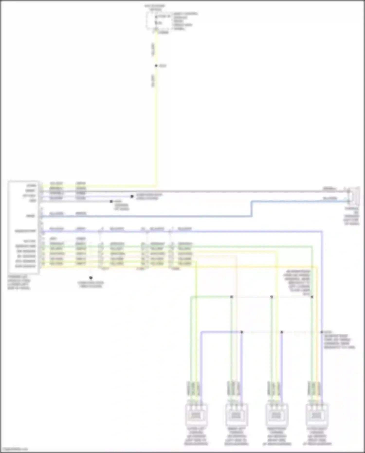 F-250 Ford XIII (2015-2017): Parking assistant circuit
