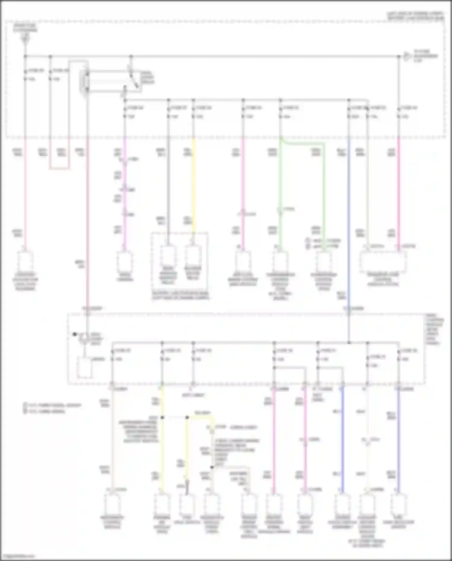 F-250 Ford XIII (2015-2017): Power distribution circuit (2 of 9)