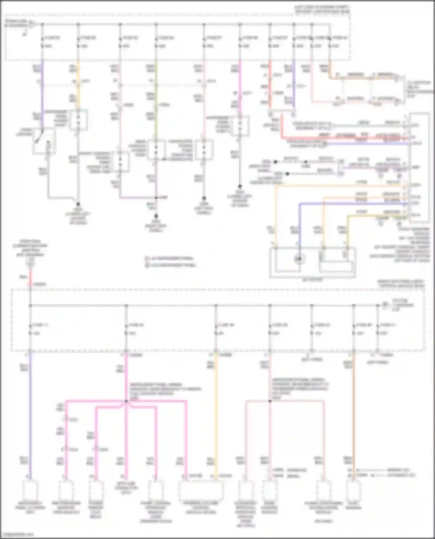 F-250 Ford XIII (2015-2017): Power distribution circuit (5 of 9)