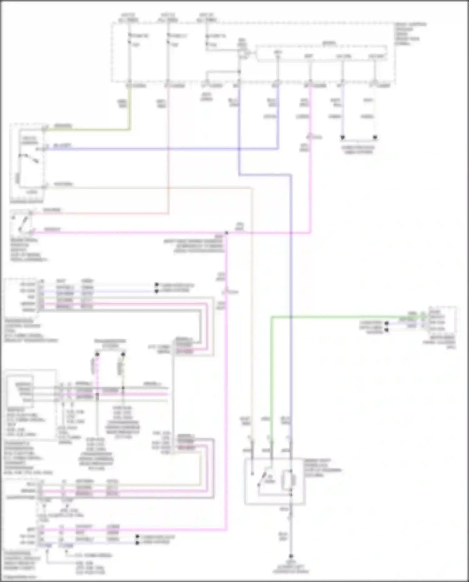 F-250 Ford XIII (2015-2017): Shift interlock circuit
