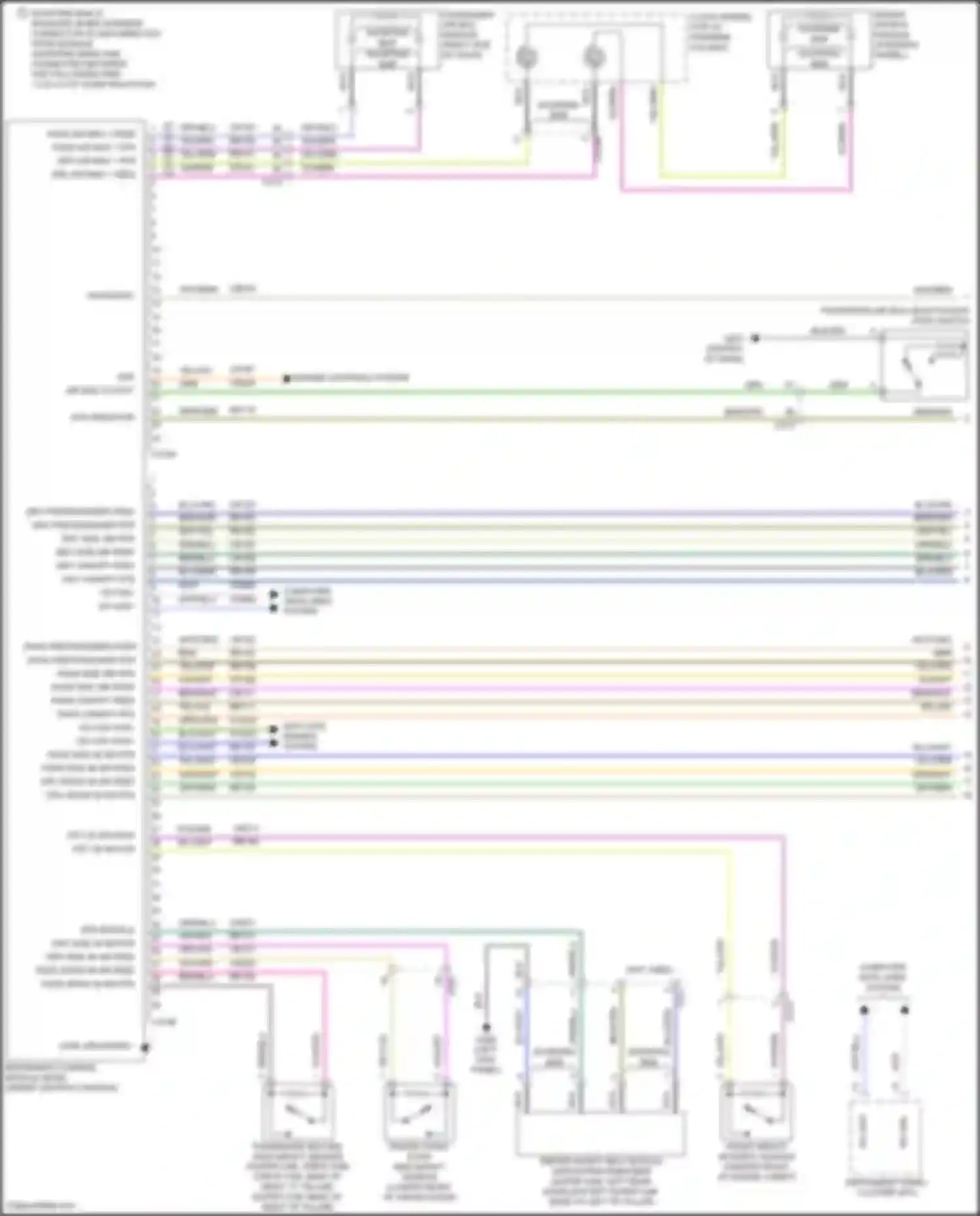 F-250 Ford XIII (2015-2017): Supplemental restraints circuit (1 of 2)