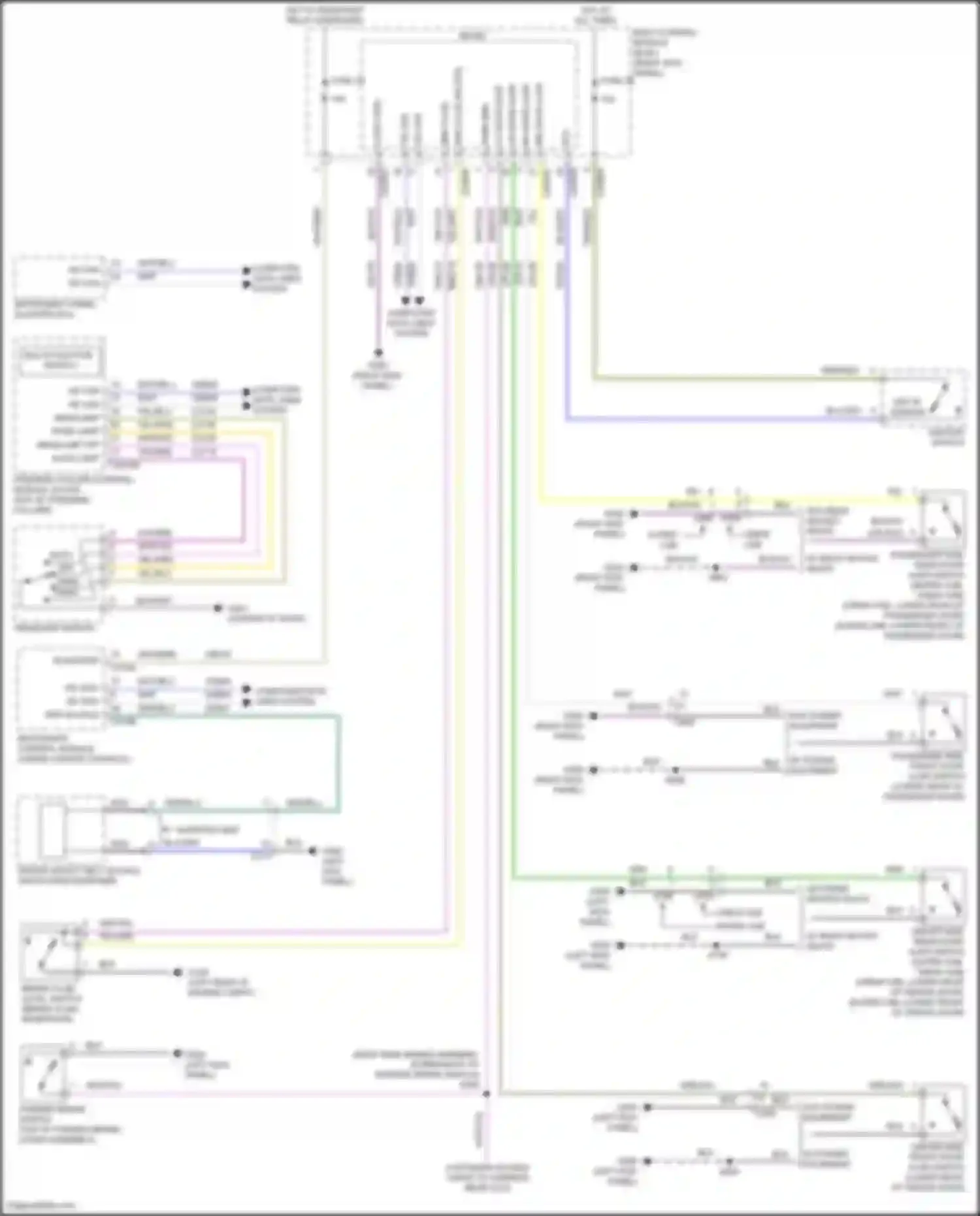 F-250 Ford XIII (2015-2017): Chime circuit