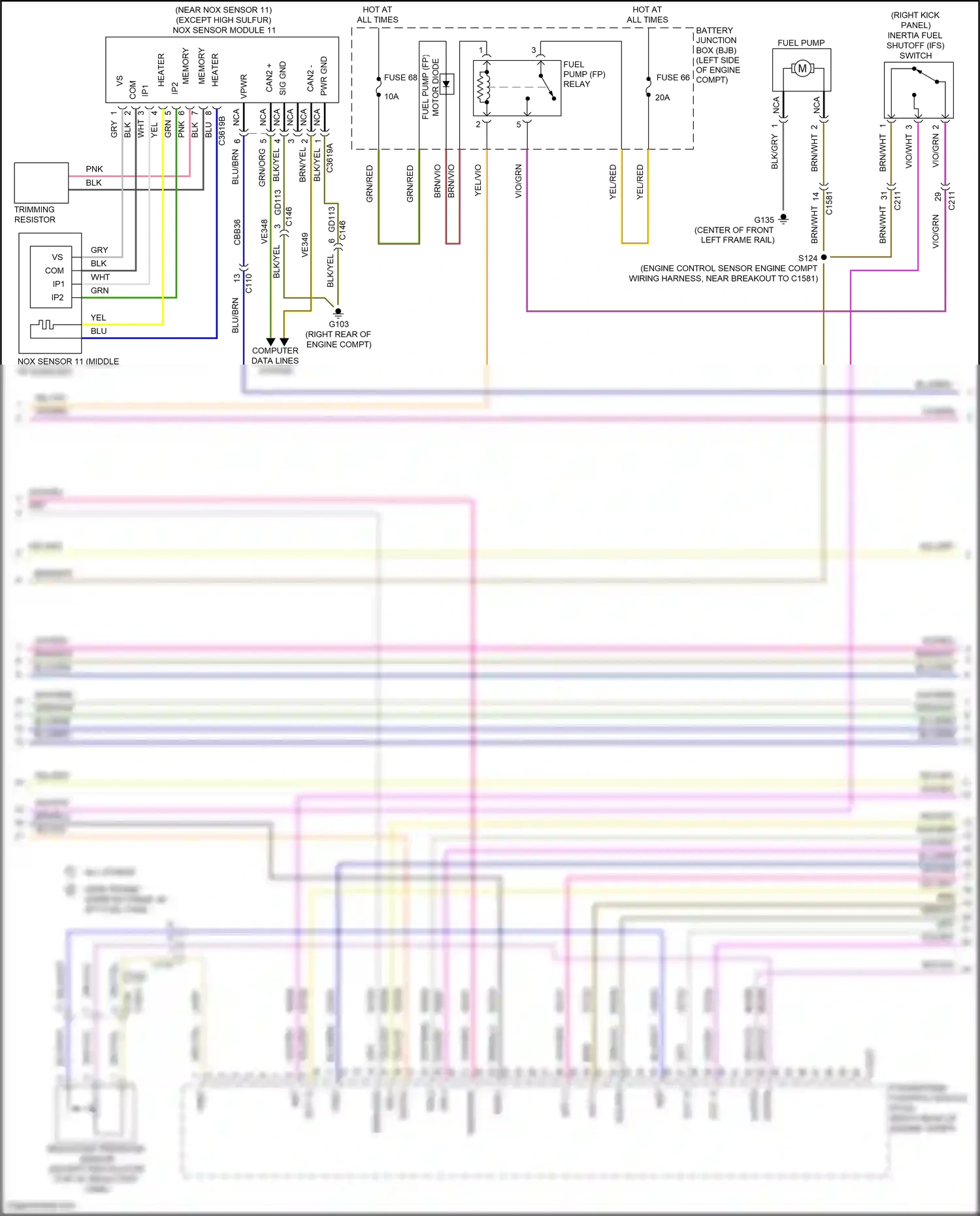 Ford F-250 XIII (2015-2017) computer data lines system wiring diagram  (69 of 69)