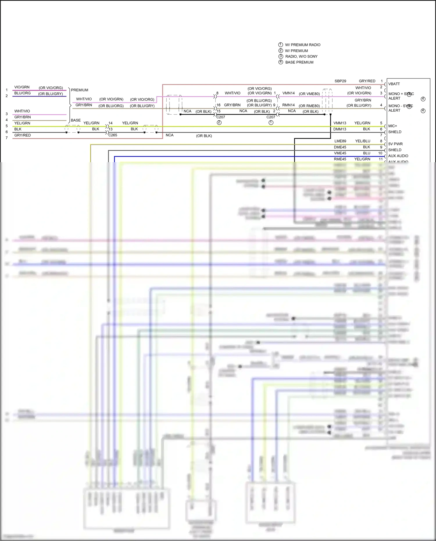 Ford F-250 XIII (2015-2017) computer data lines system wiring diagram  (40 of 69)