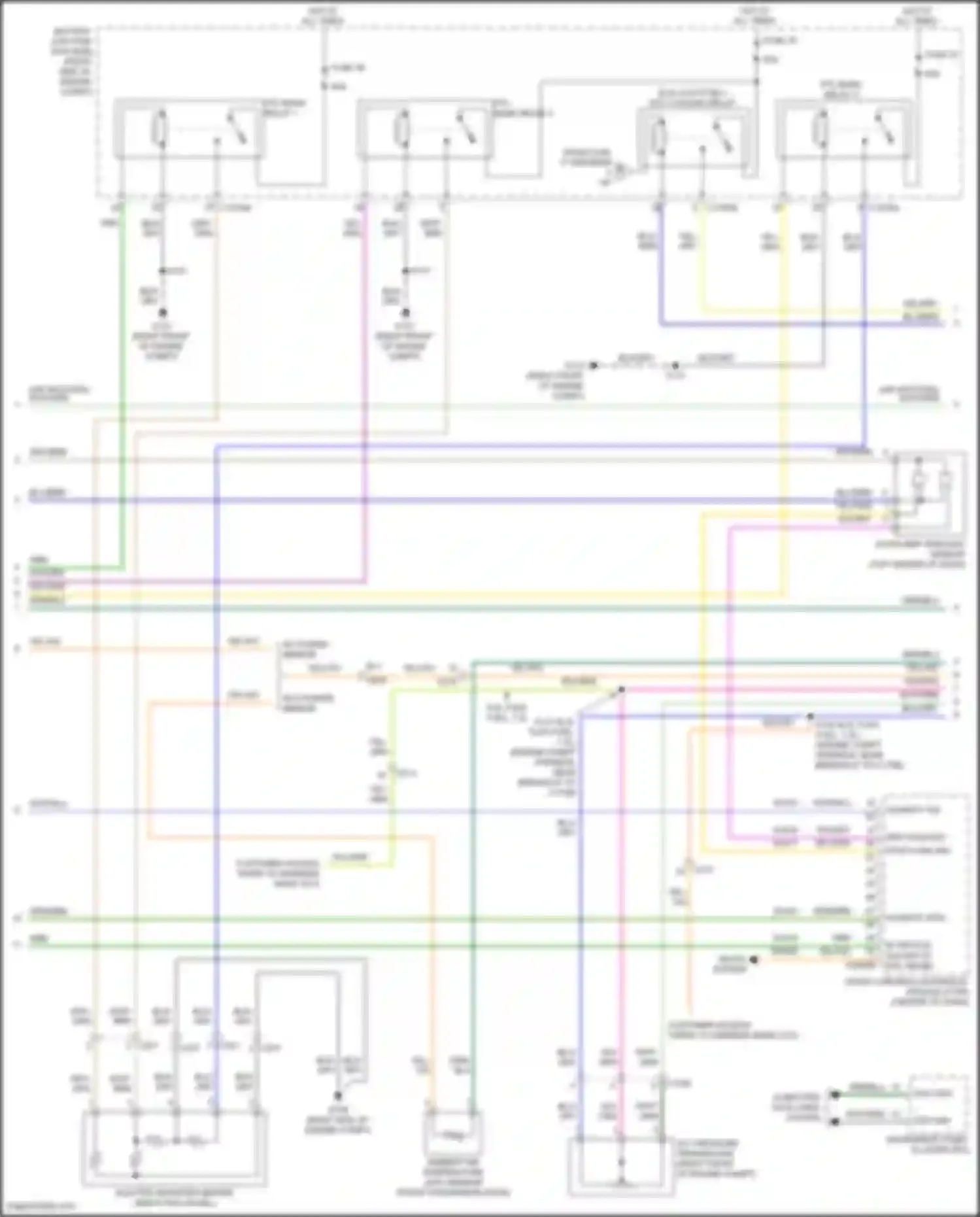 F-250 Ford XIV (2017-2024): Automatic a/c circuit (3 of 5)