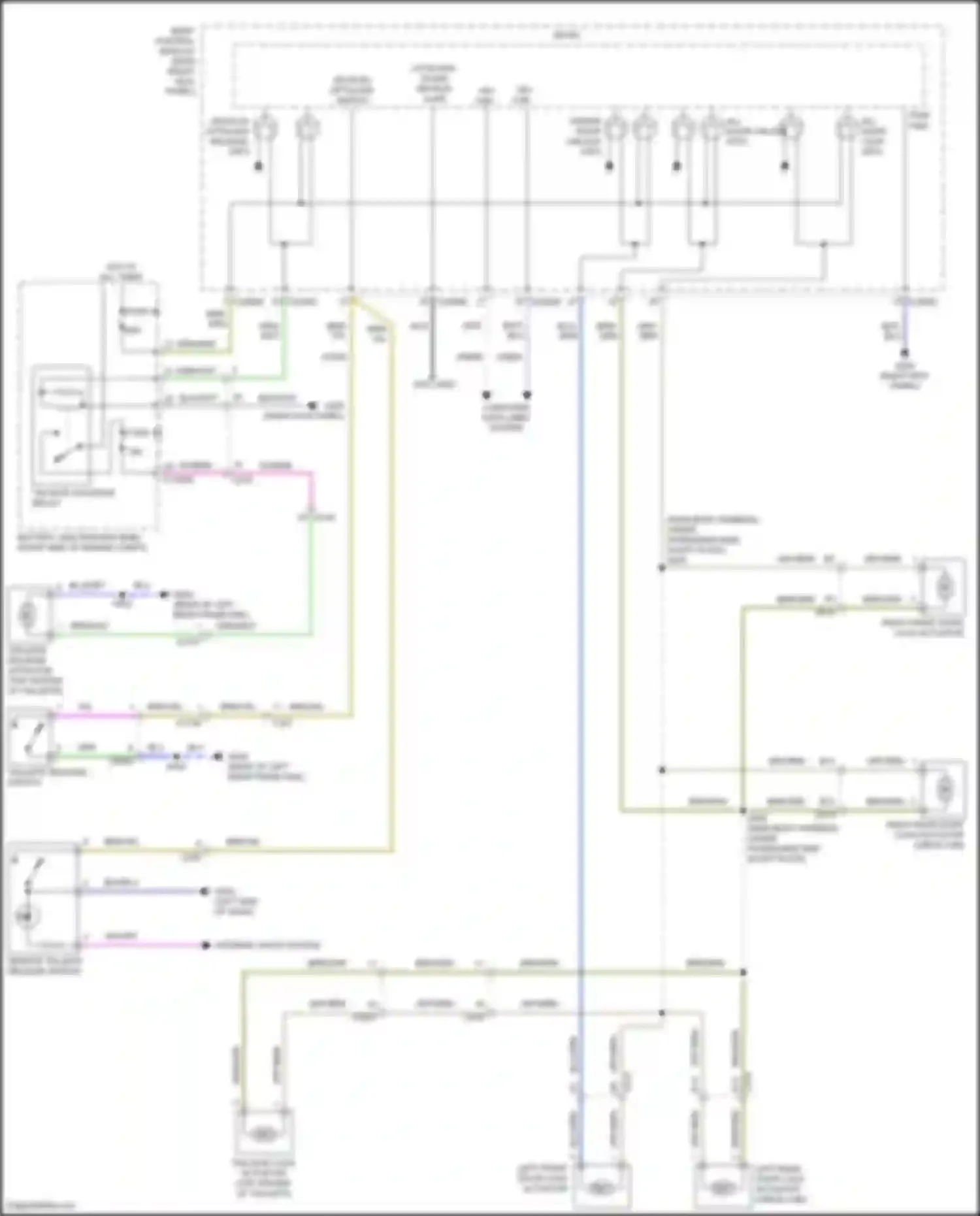 F-250 Ford XIV (2017-2024): Forced entry circuit (4 of 4)