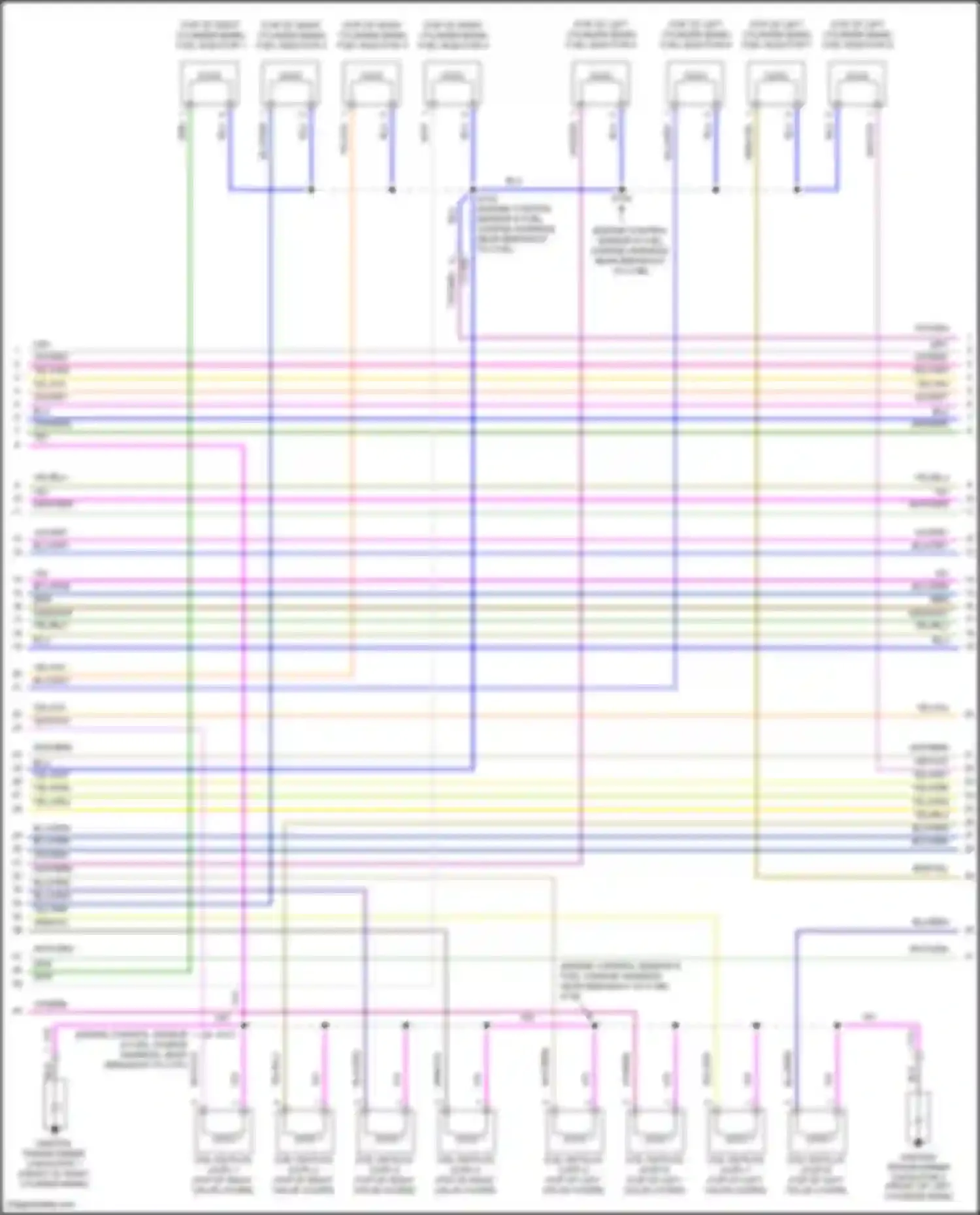 F-250 Ford XIV (2017-2024): Wiring diagram engine performance 6.2l flex fuel (3 of 12)