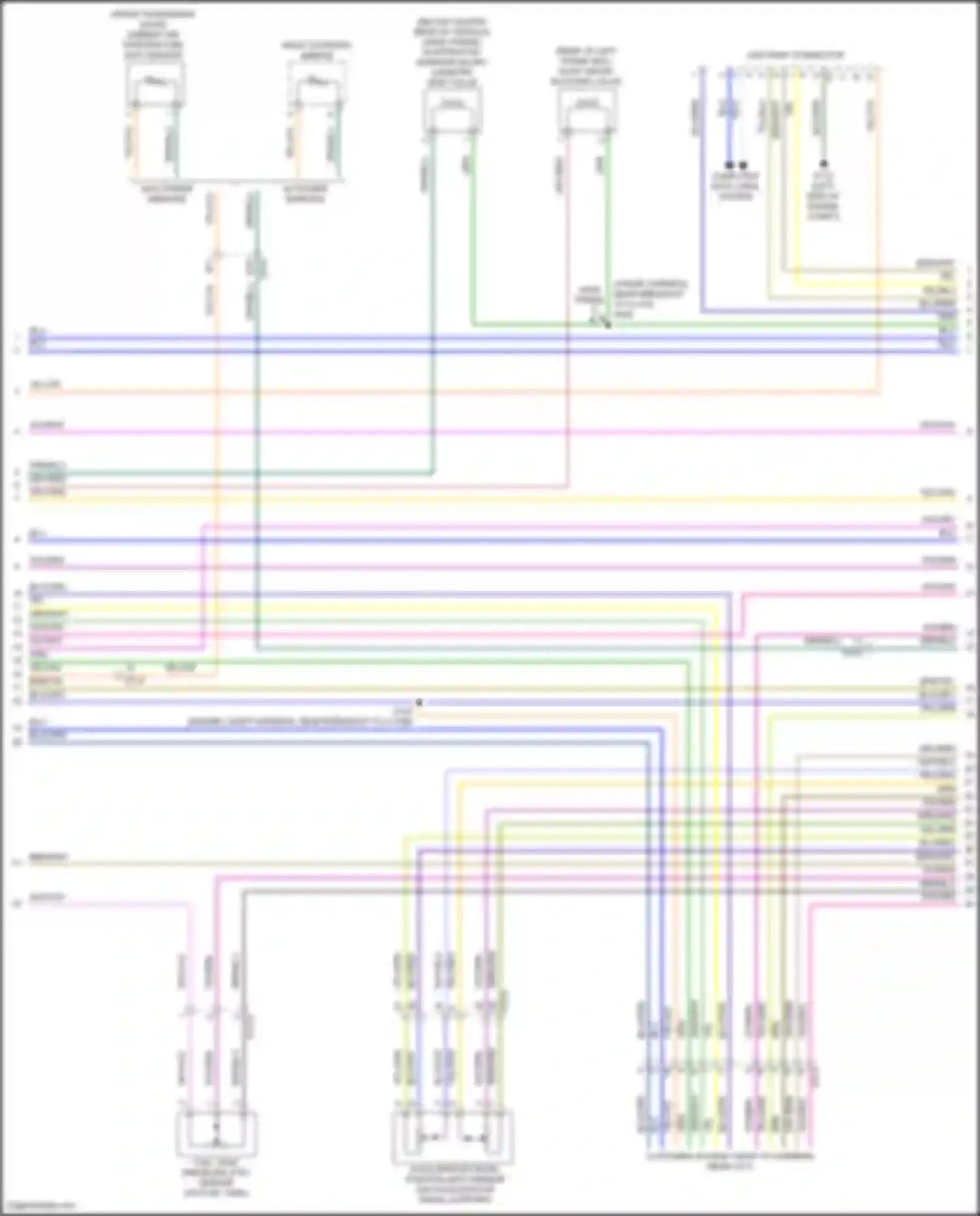 F-250 Ford XIV (2017-2024): Wiring diagram engine performance 7.3l (2 of 11)