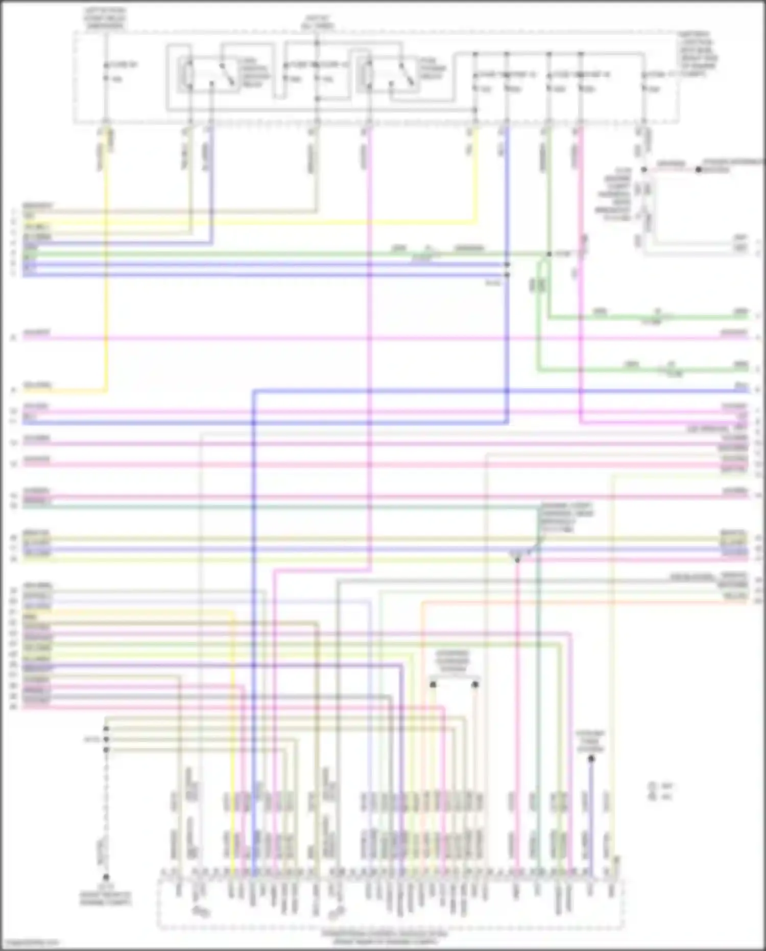 F-250 Ford XIV (2017-2024): Wiring diagram engine performance 7.3l (3 of 11)