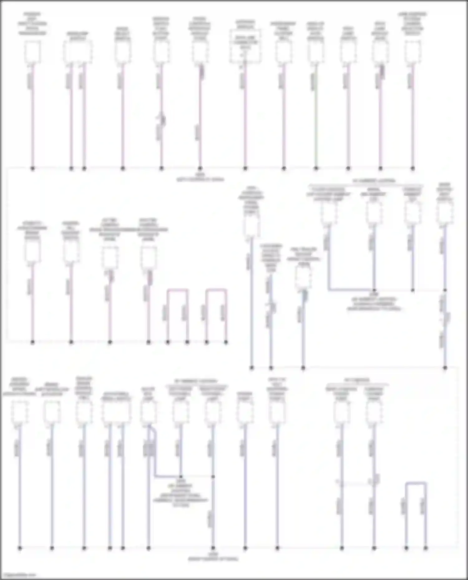 F-250 Ford XIV (2017-2024): Ground distribution circuit (4 of 8)