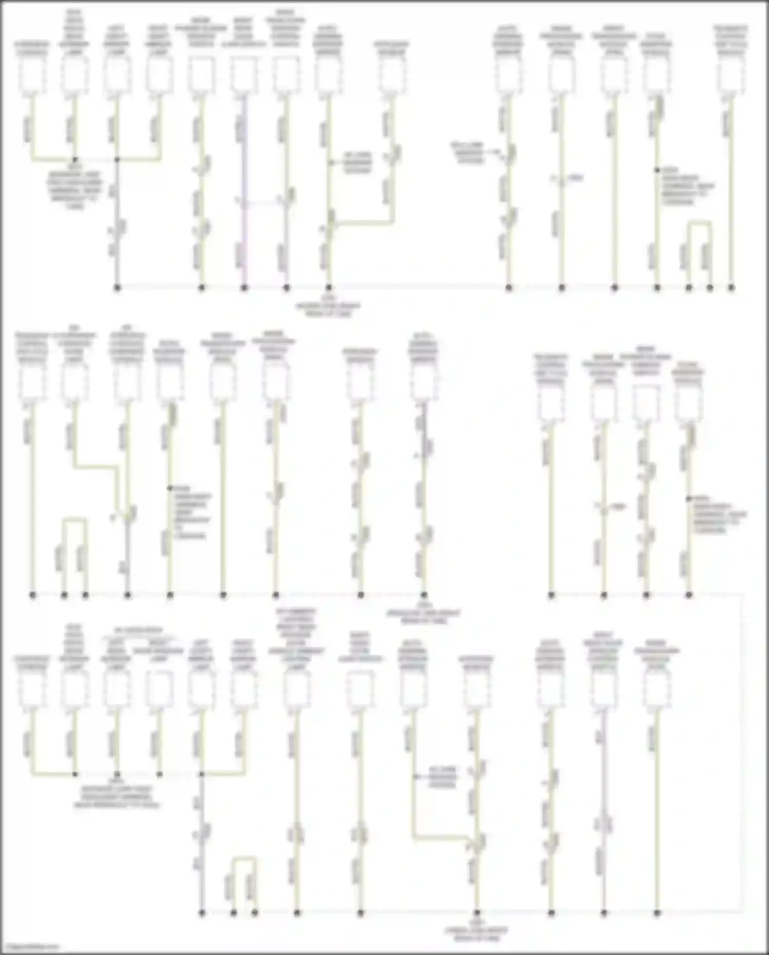 F-250 Ford XIV (2017-2024): Ground distribution circuit (5 of 8)