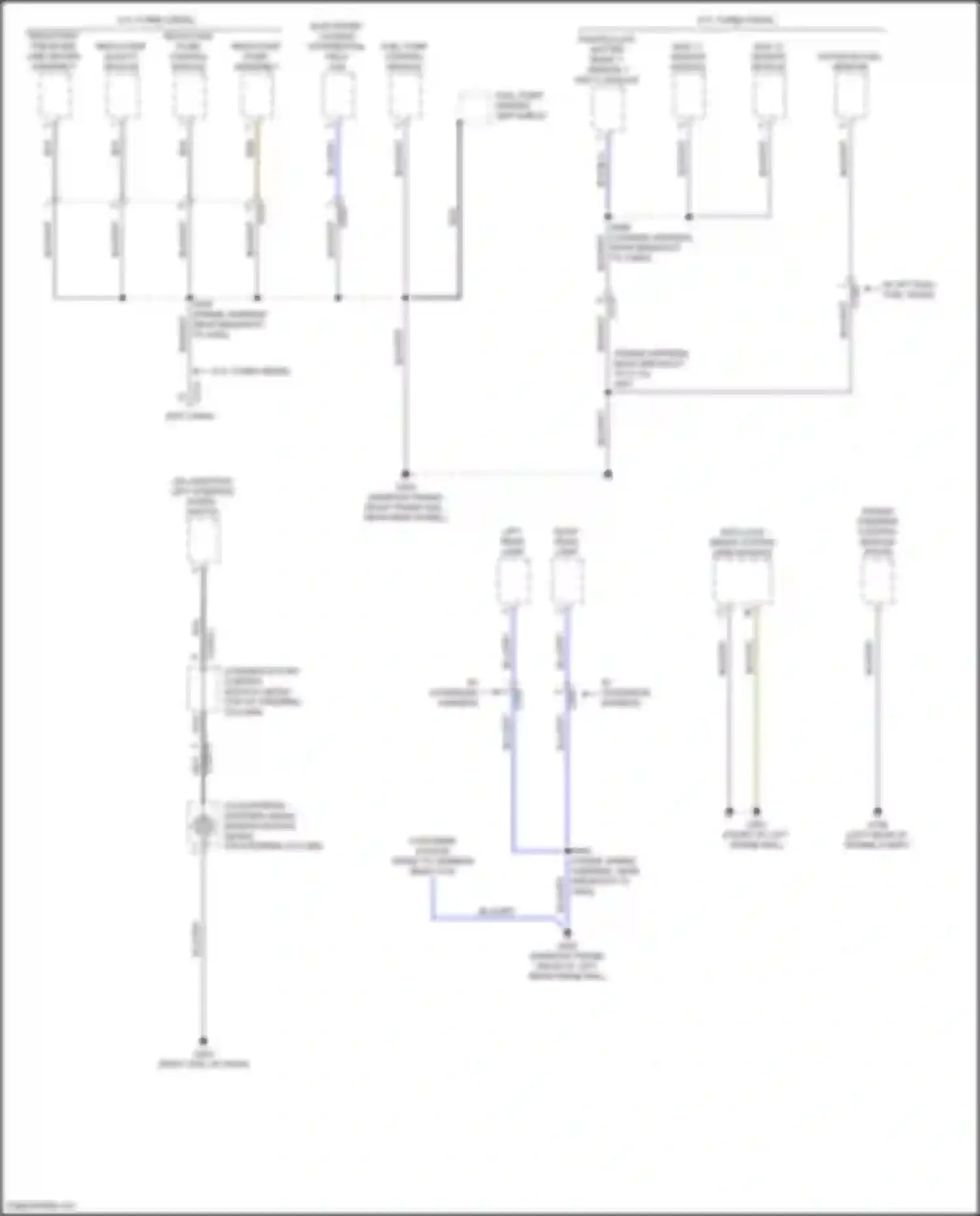 F-250 Ford XIV (2017-2024): Ground distribution circuit (8 of 8)
