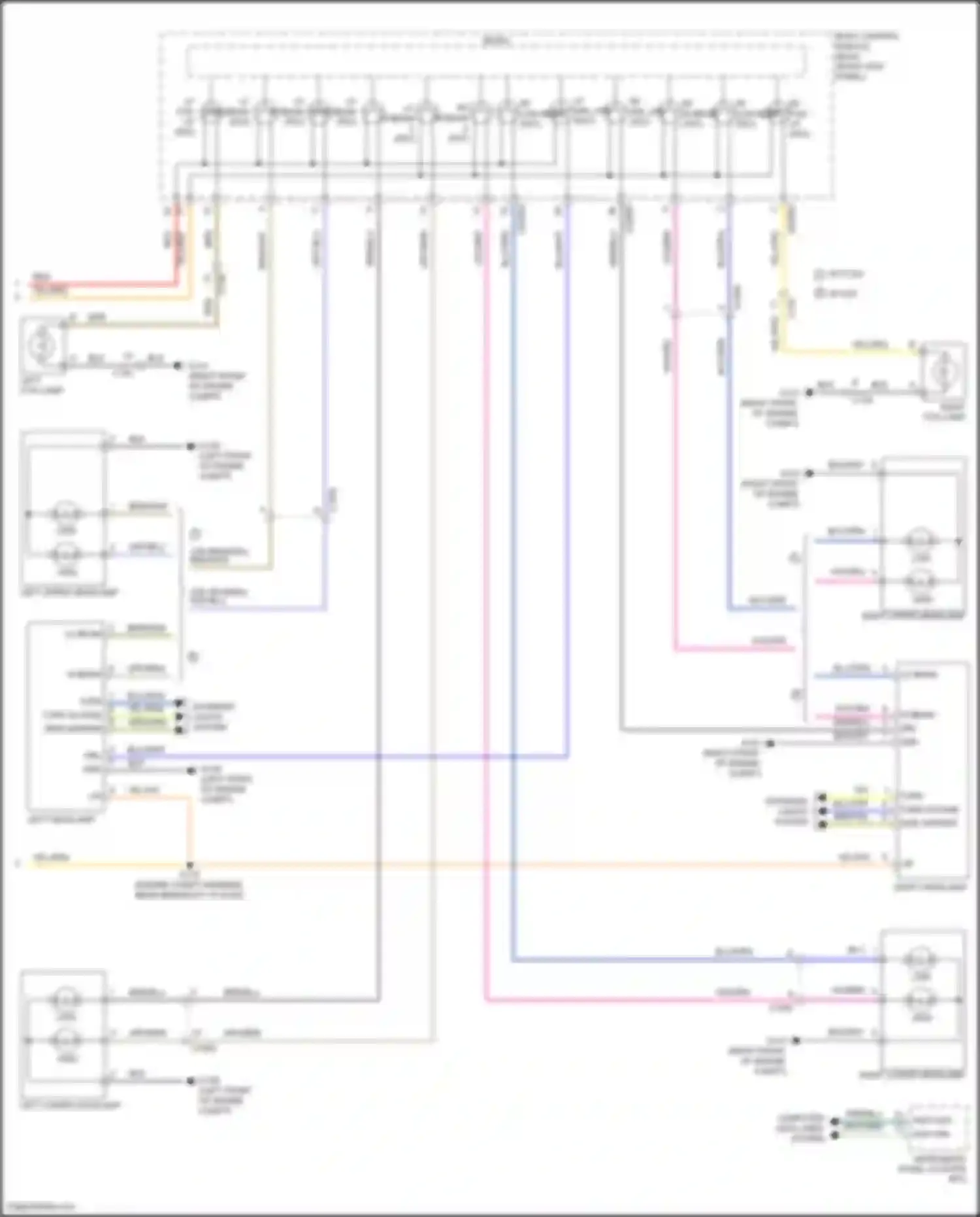 F-250 Ford XIV (2017-2024): Headlights circuit (2 of 2)
