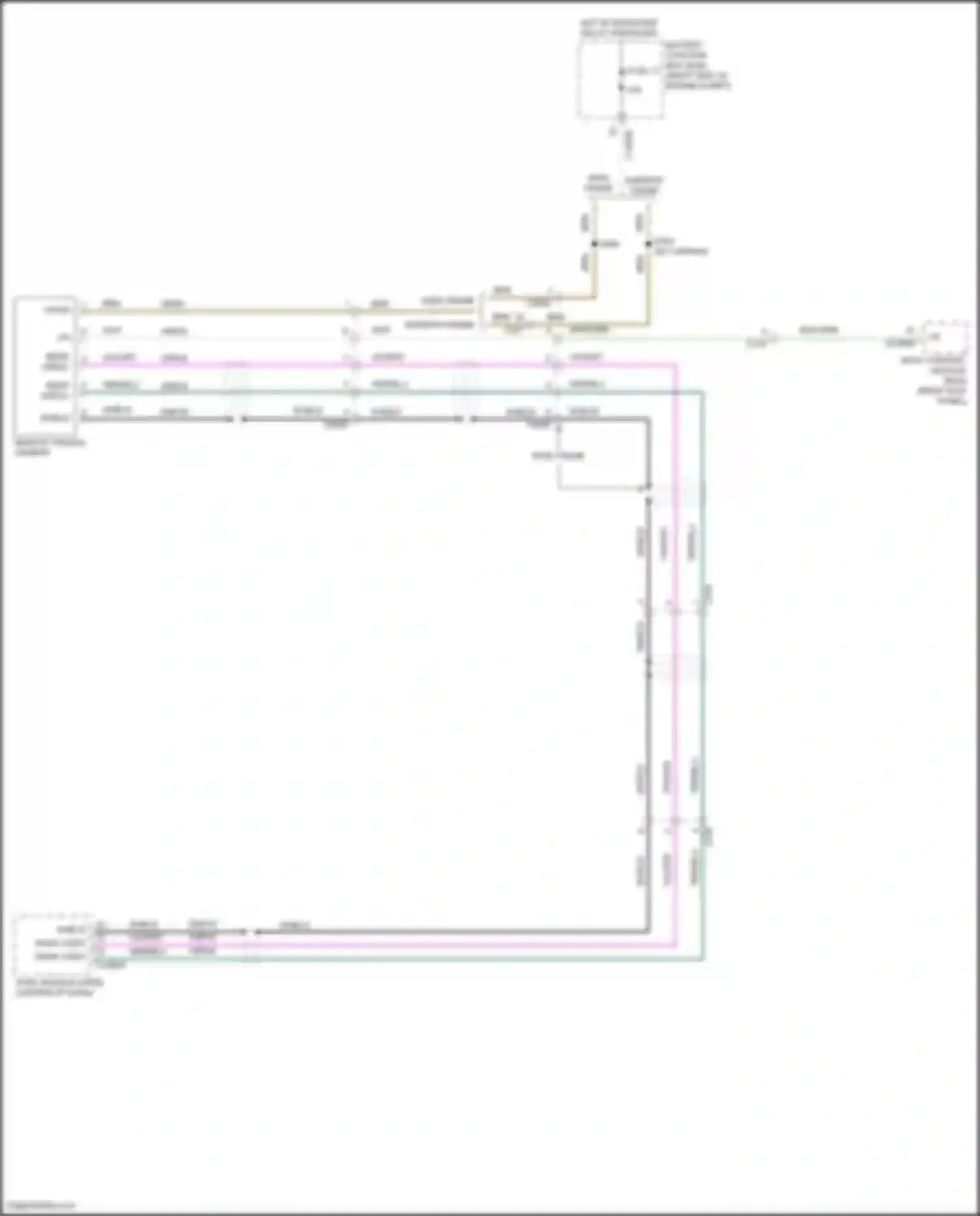 F-250 Ford XIV (2017-2024): Rear camera circuit, w/ loose camera