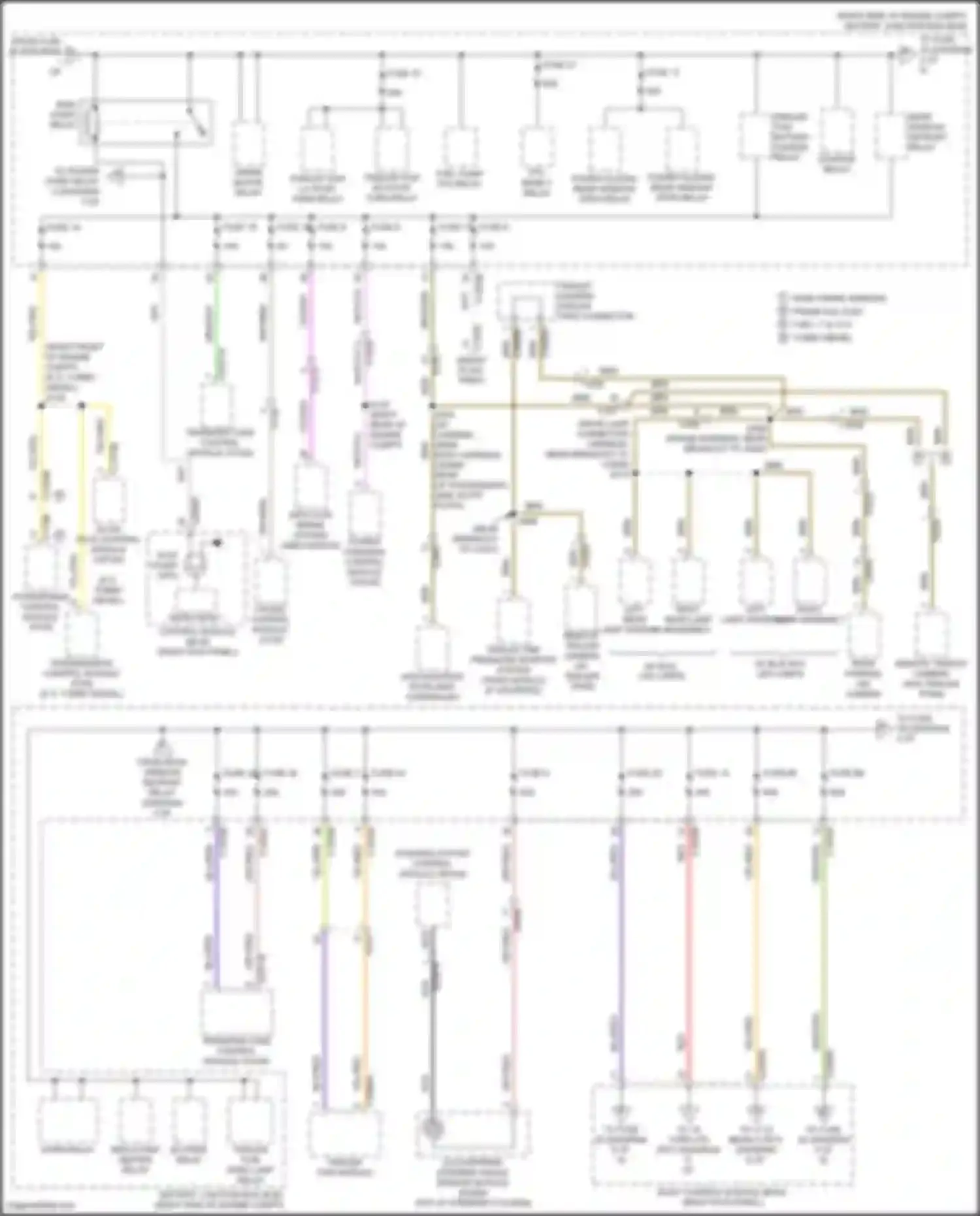 F-250 Ford XIV (2017-2024): Power distribution circuit (2 of 9)
