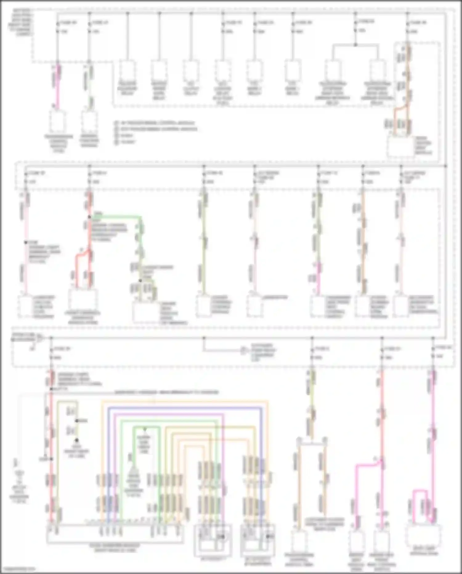 F-250 Ford XIV (2017-2024): Power distribution circuit (4 of 9)