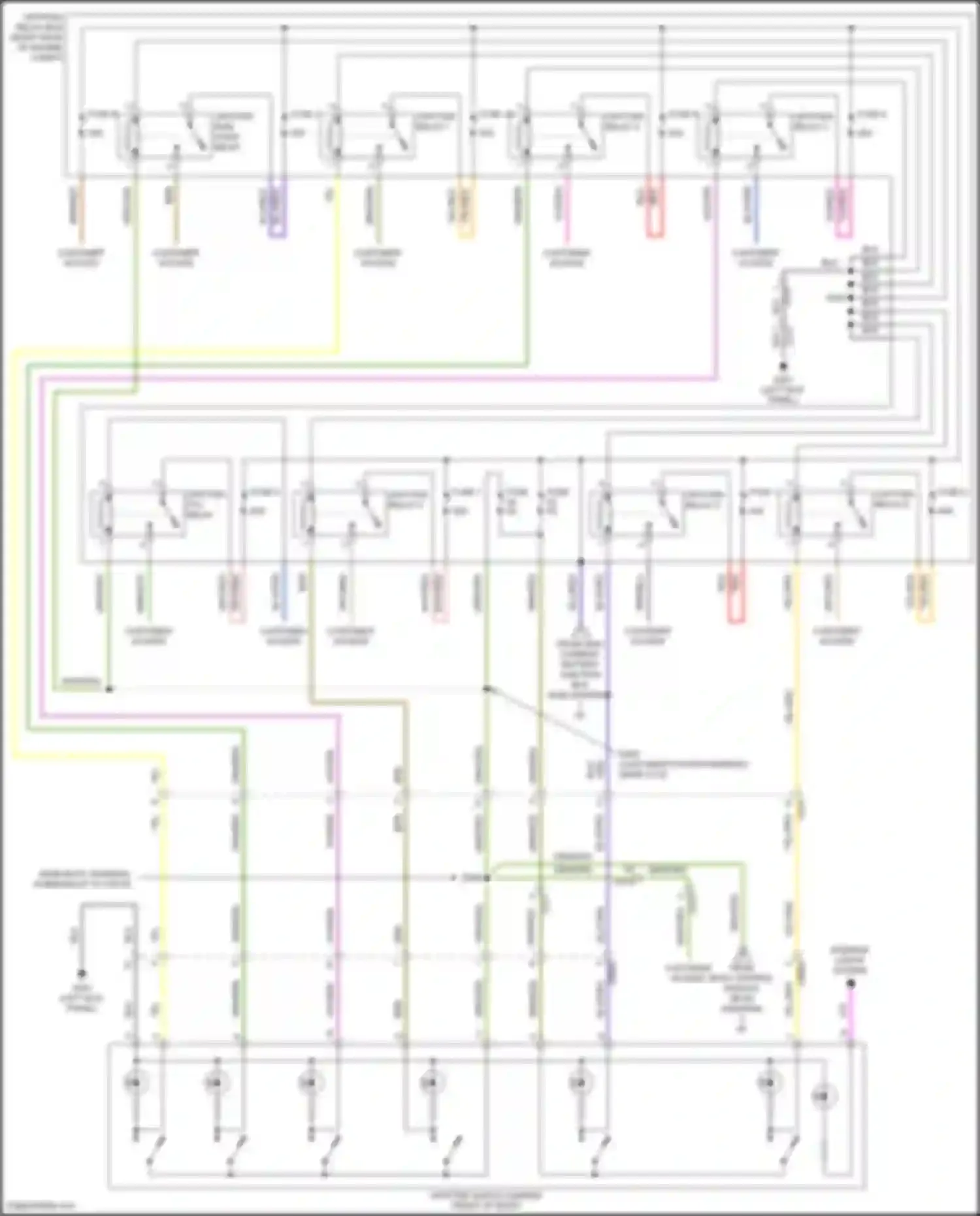 F-250 Ford XIV (2017-2024): Power distribution circuit (8 of 9)