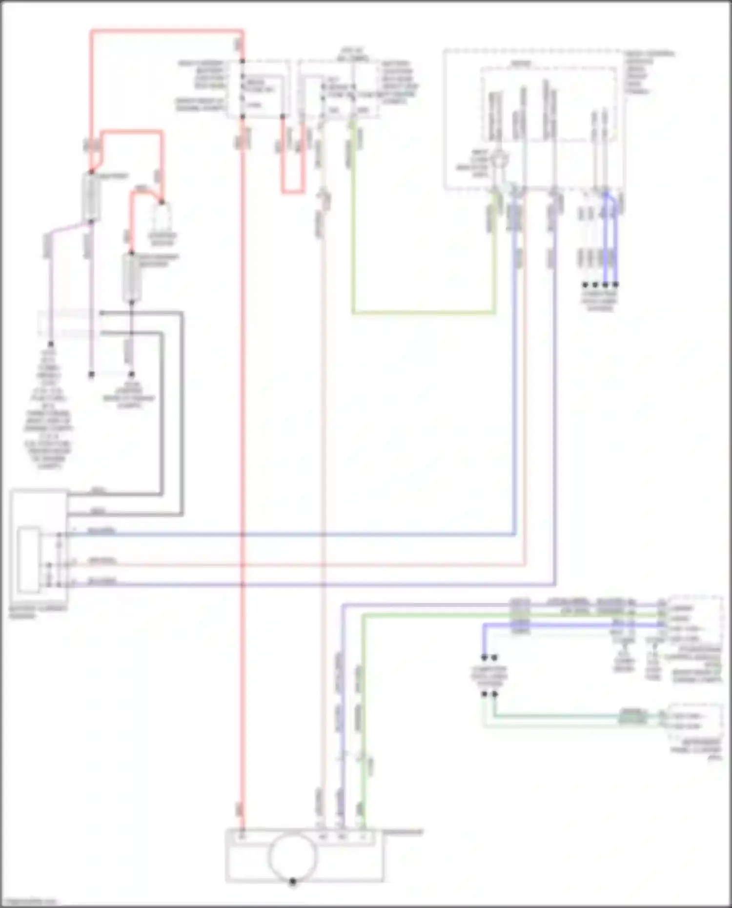 F-250 Ford XIV (2017-2024): Charging circuit, w/ dual battery