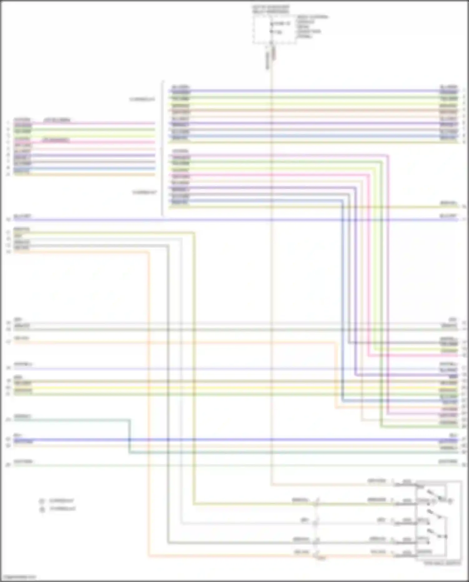 Wiring diagram 6 speed a/t for Ford F-250 XIV (2017-2024) (9 of 9)