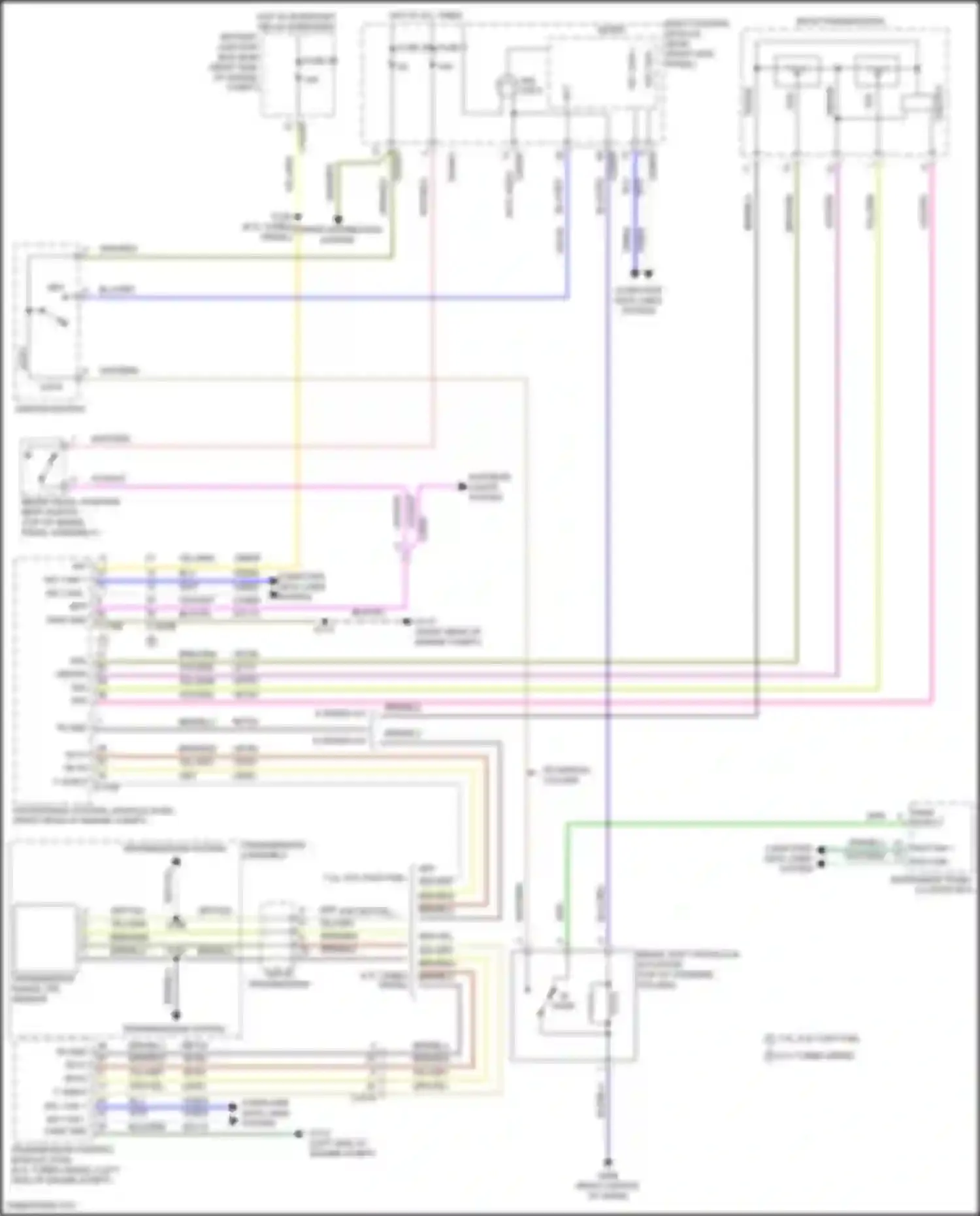 Wiring diagram 6 speed a/t for Ford F-250 XIV (2017-2024) (6 of 9)
