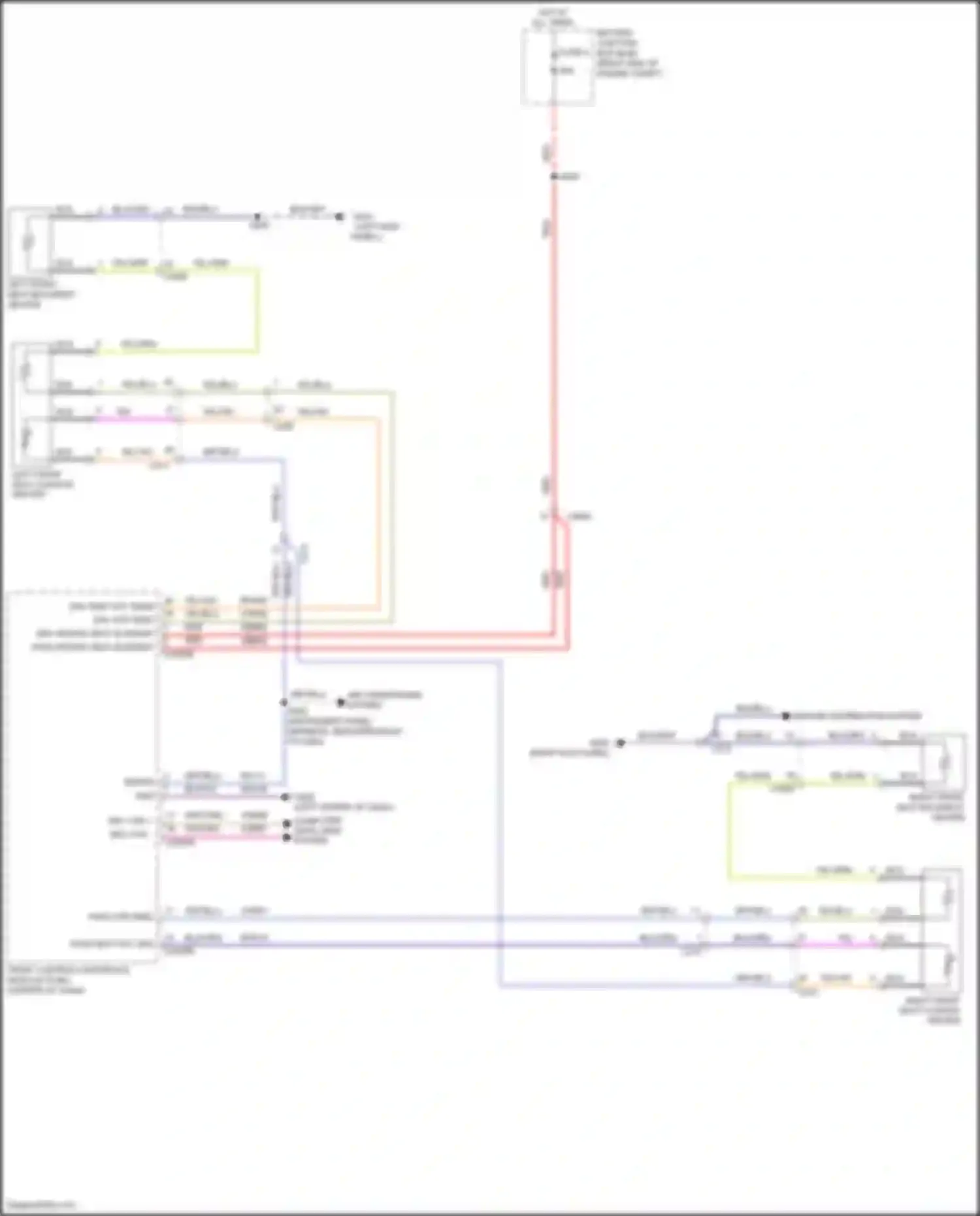 Wiring diagram air conditioning system for Ford F-250 XIV (2017-2024) (2 of 3)