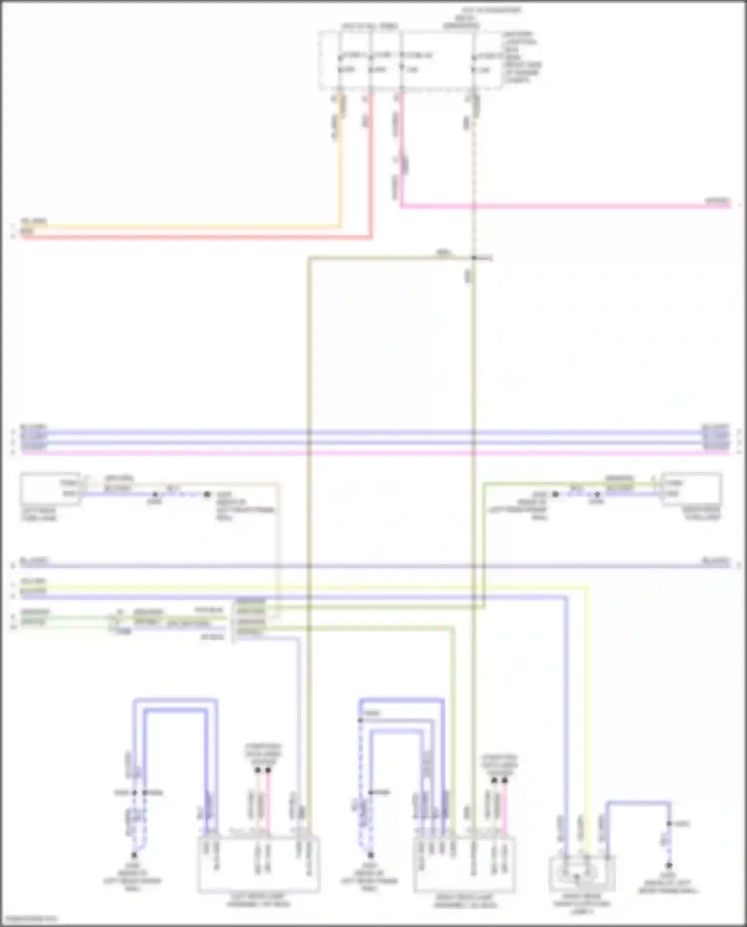 Wiring diagram blu/org for Ford F-250 XIV (2017-2024) (4 of 71)