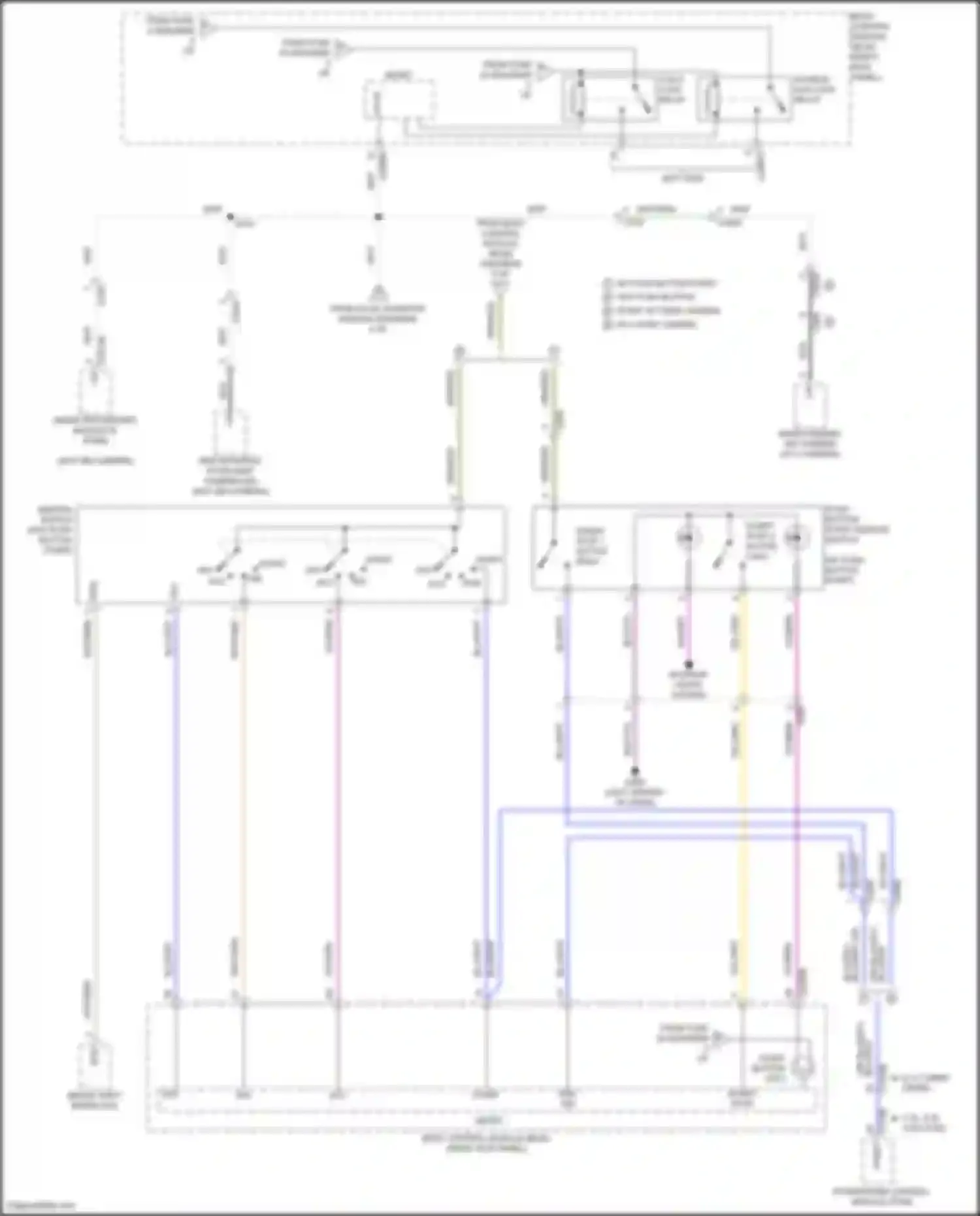 Wiring diagram blu/wht for Ford F-250 XIV (2017-2024) (5 of 39)