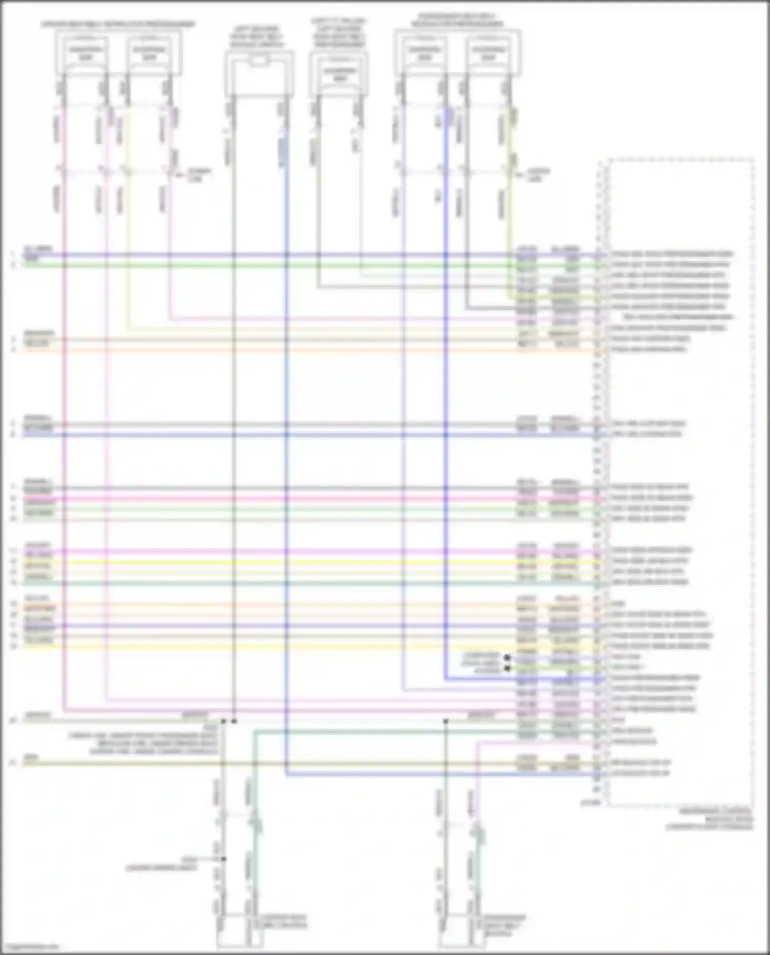 Wiring diagram drv door side im sens rtn for Ford F-250 XIV (2017-2024) (1 of 1)