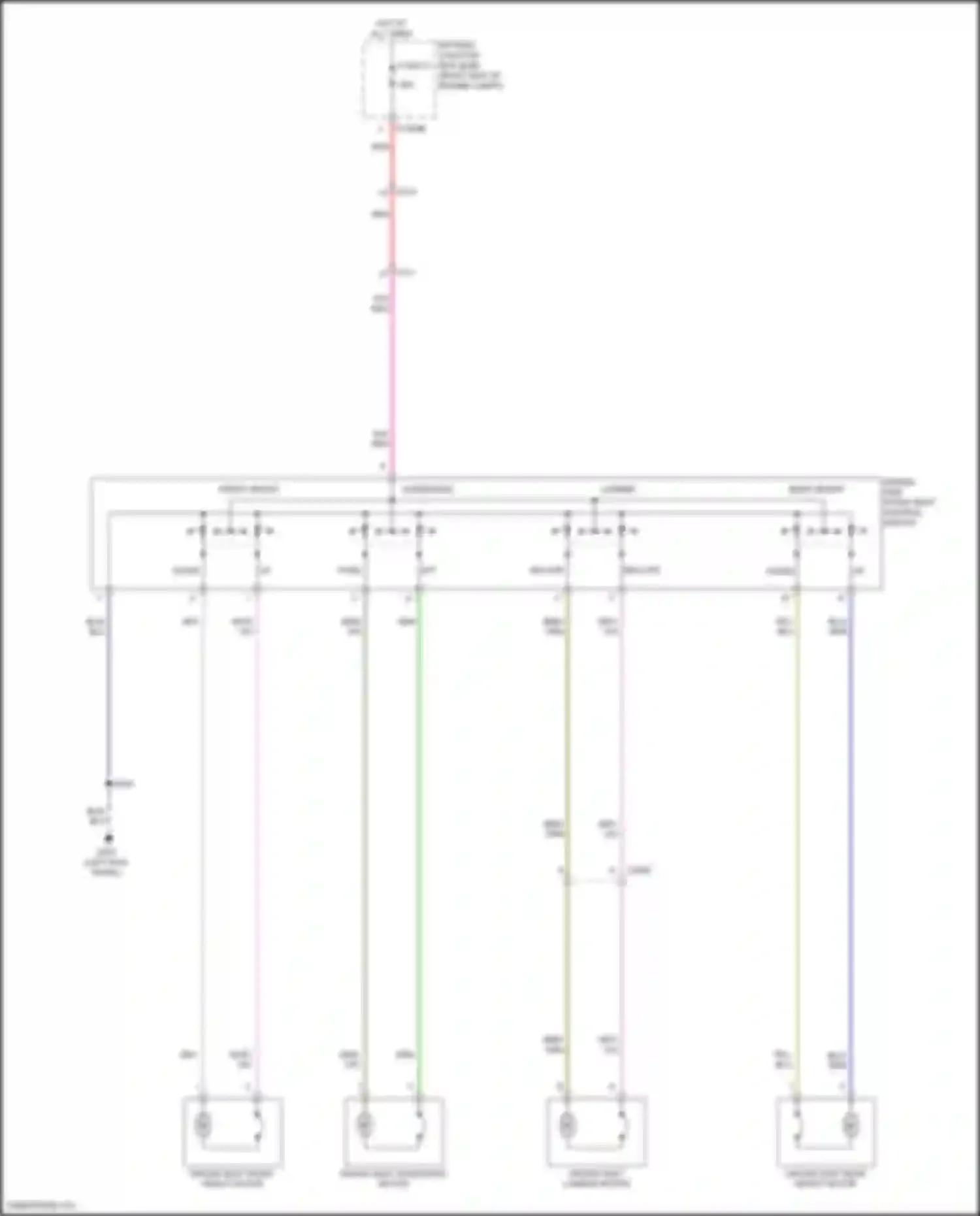 Wiring diagram front height for Ford F-250 XIV (2017-2024) (4 of 4)