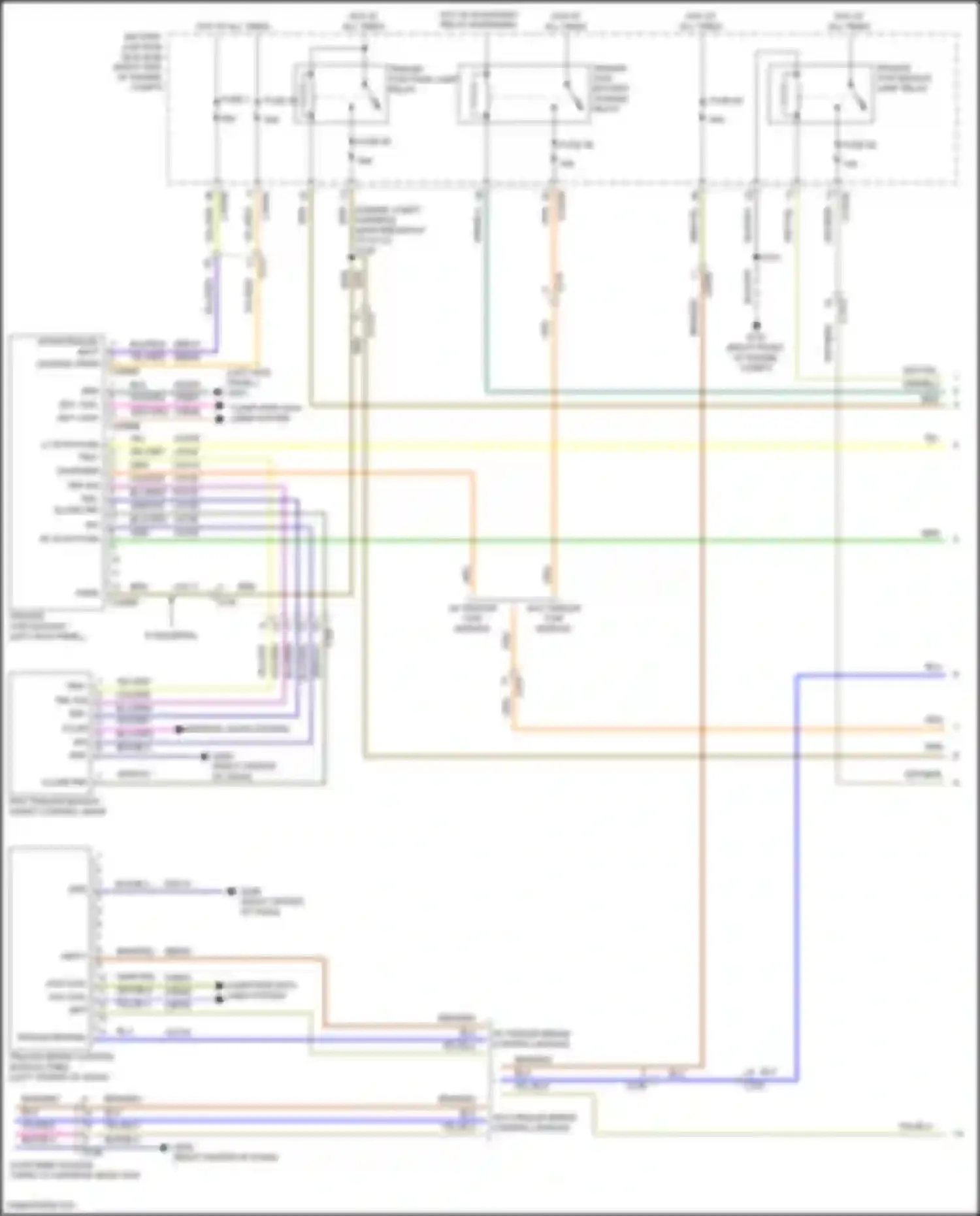 Wiring diagram fuse 44 for Ford F-250 XIV (2017-2024) (5 of 5)