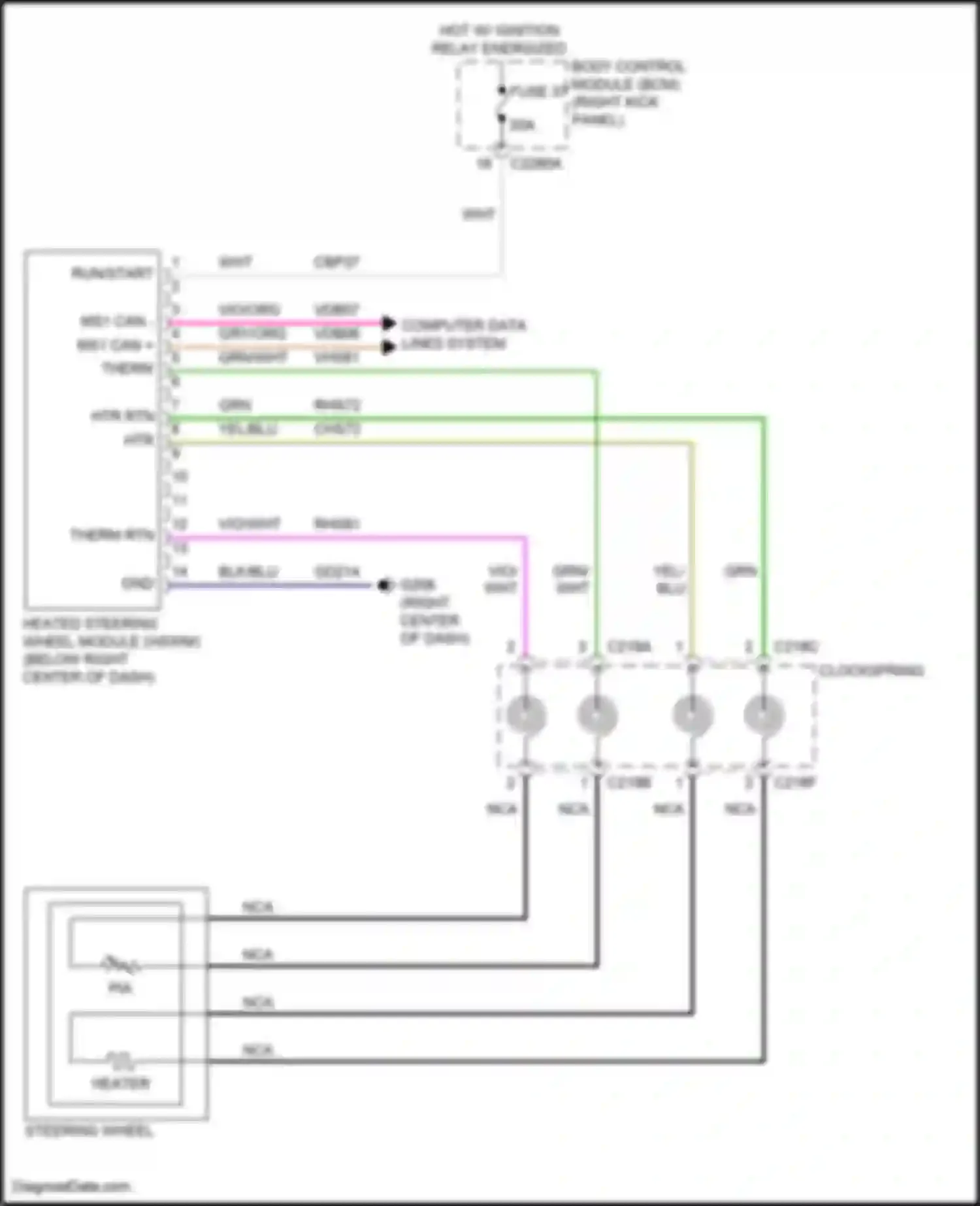 Wiring diagram grn for Ford F-250 XIV (2017-2024) (14 of 83)