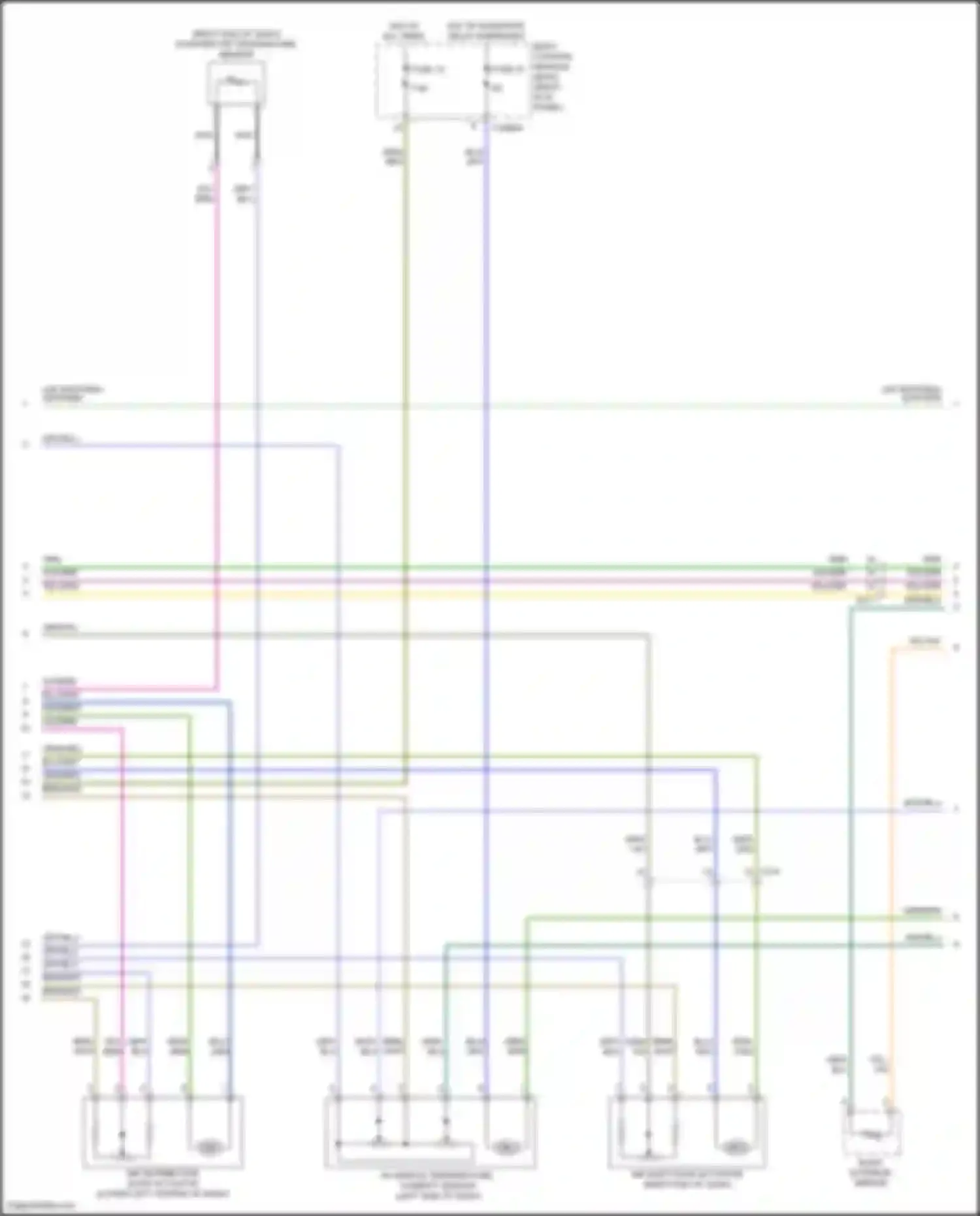 Wiring diagram hot w/ run/start relay energized for Ford F-250 XIV (2017-2024) (15 of 32)