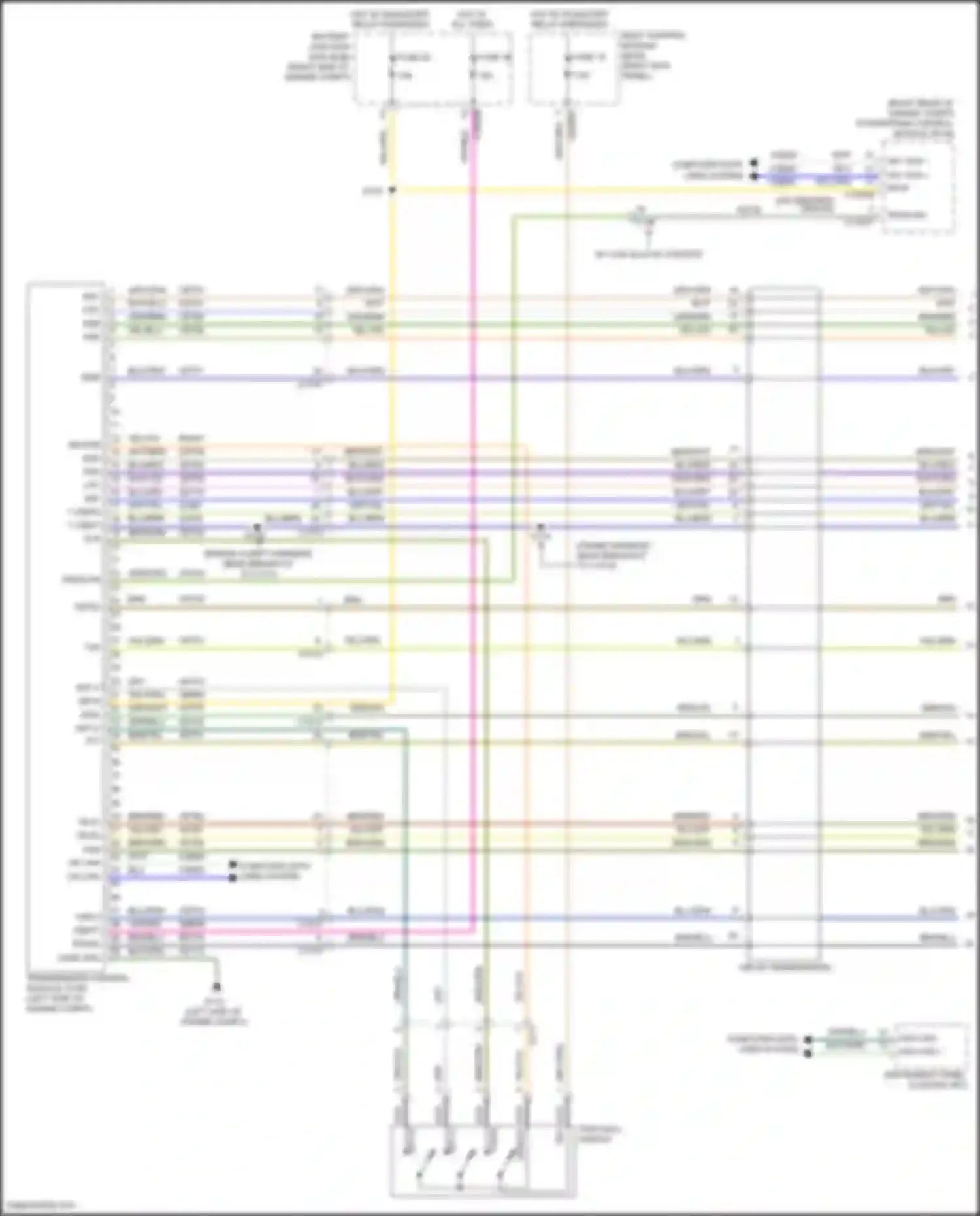 Wiring diagram hs can+ for Ford F-250 XIV (2017-2024) (1 of 5)