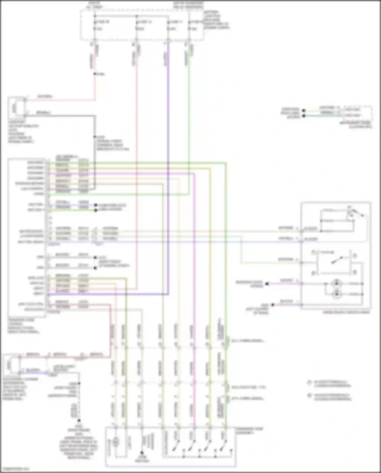 Wiring diagram mtr-cw for Ford F-250 XIV (2017-2024) (1 of 3)