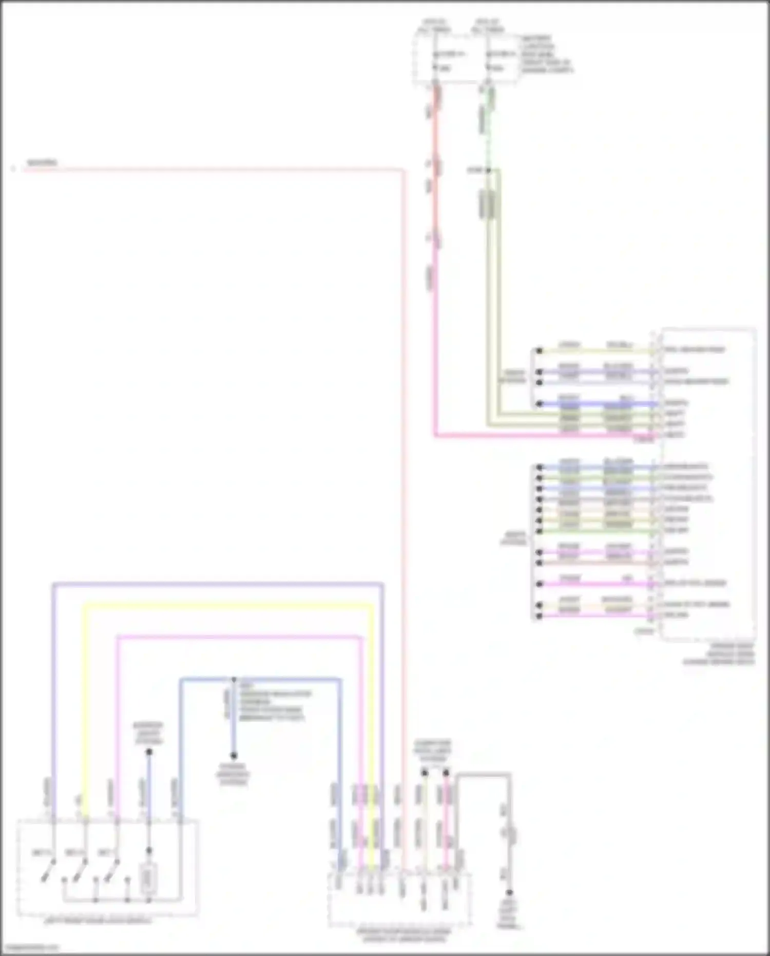 Wiring diagram pblwr+ for Ford F-250 XIV (2017-2024) (1 of 2)