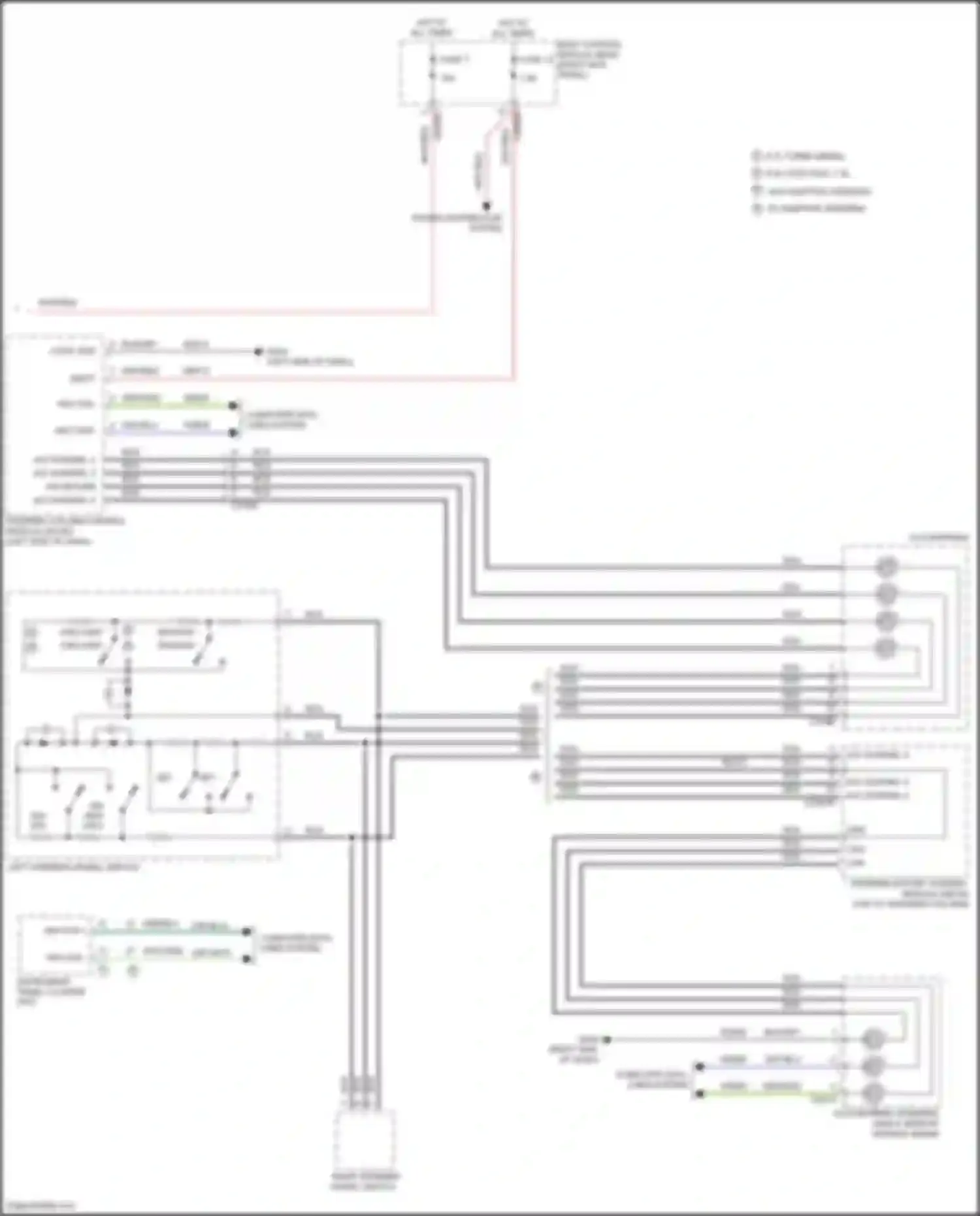 Wiring diagram power distribution system for Ford F-250 XIV (2017-2024) (22 of 24)