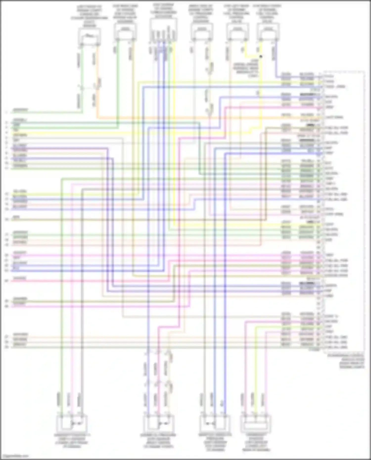 Wiring diagram tacm+ for Ford F-250 XIV (2017-2024) (4 of 5)