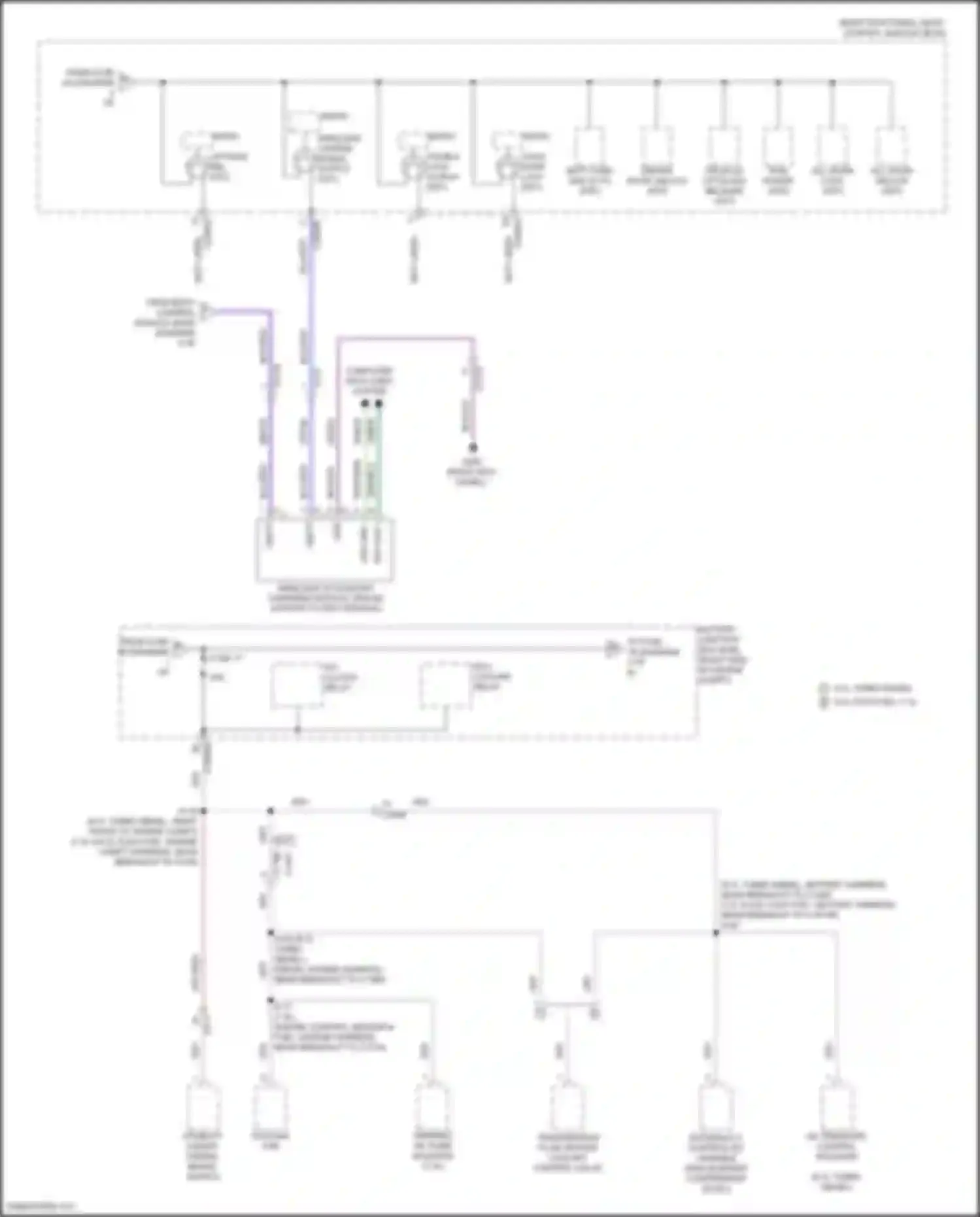 Wiring diagram transmission fluid heater coolant control valve for Ford F-250 XIV (2017-2024) (5 of 8)