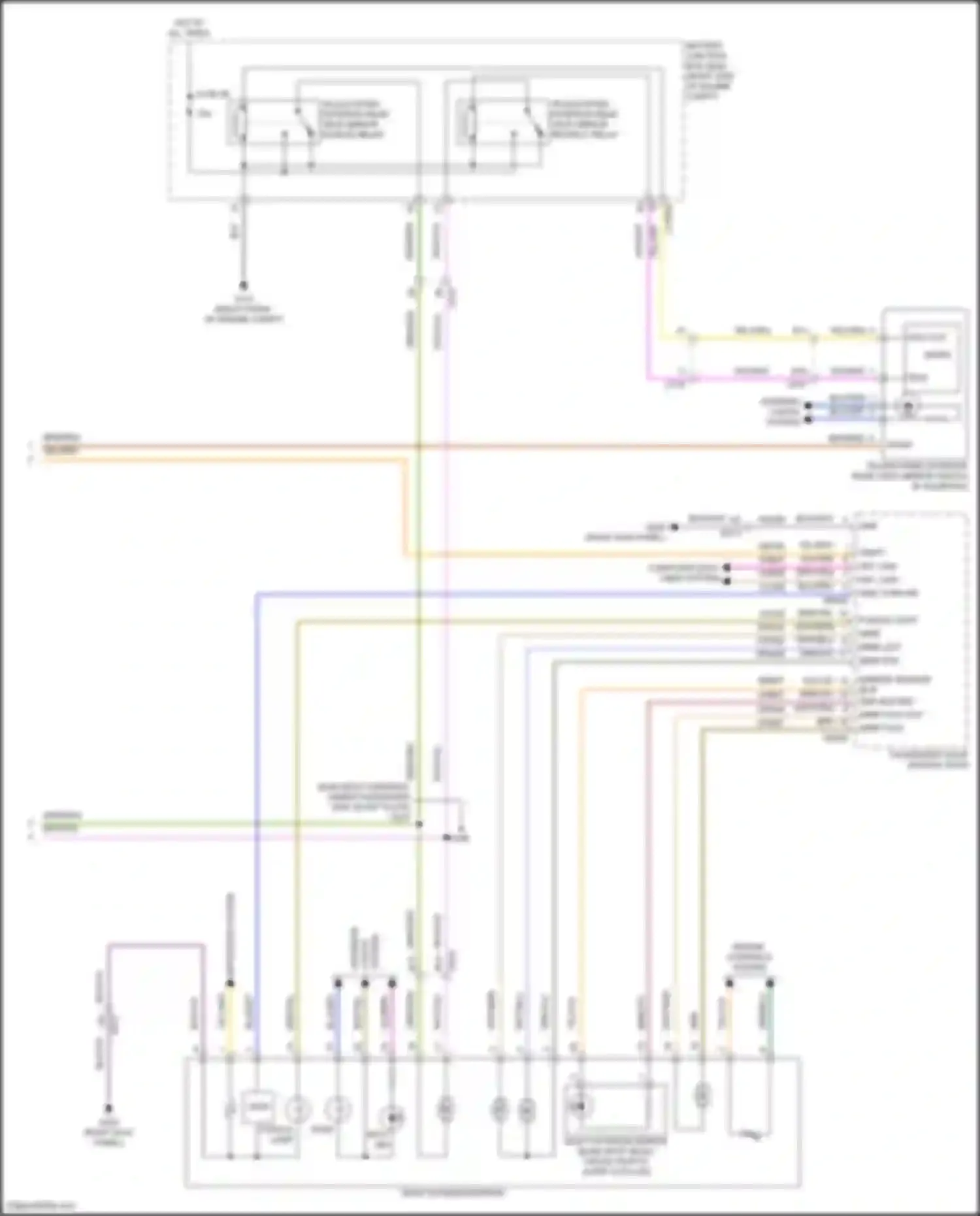 Wiring diagram vio/org for Ford F-250 XIV (2017-2024) (9 of 85)