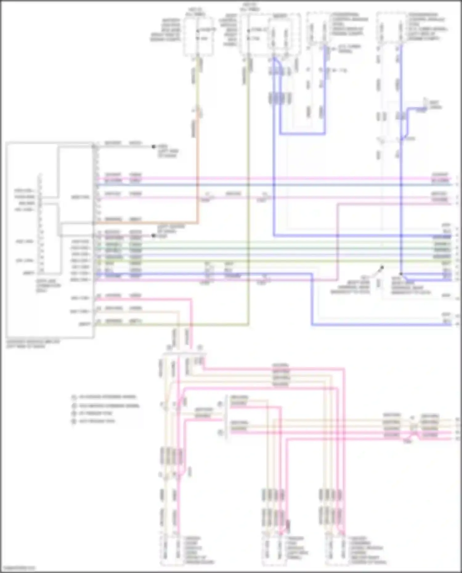 Wiring diagram vio/wht for Ford F-250 XIV (2017-2024) (41 of 60)
