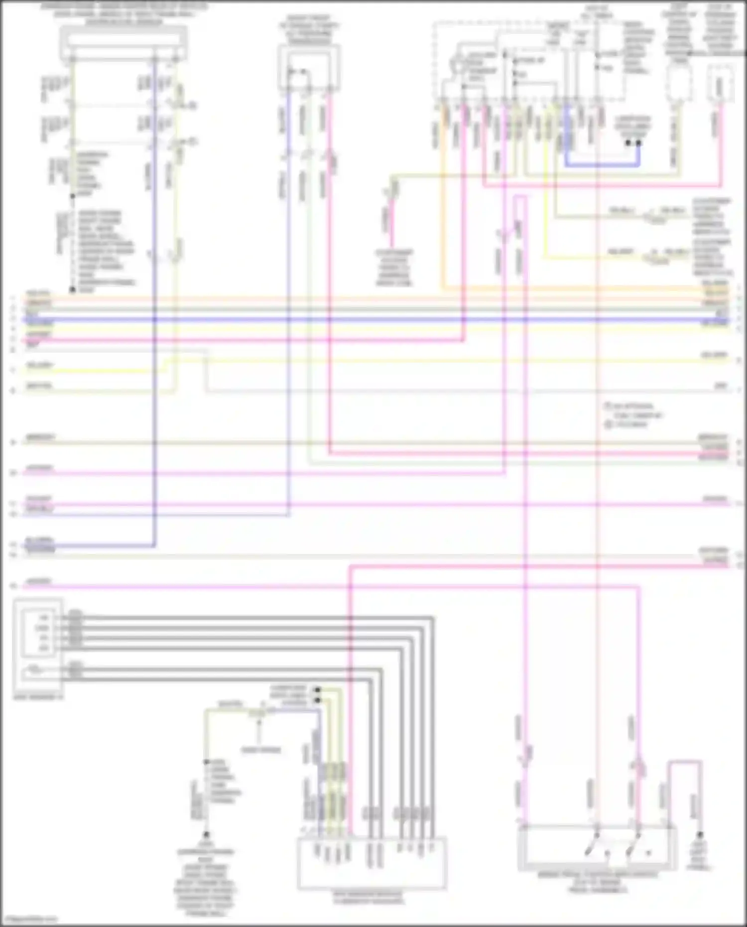 Wiring diagram yel/org for Ford F-250 XIV (2017-2024) (68 of 69)