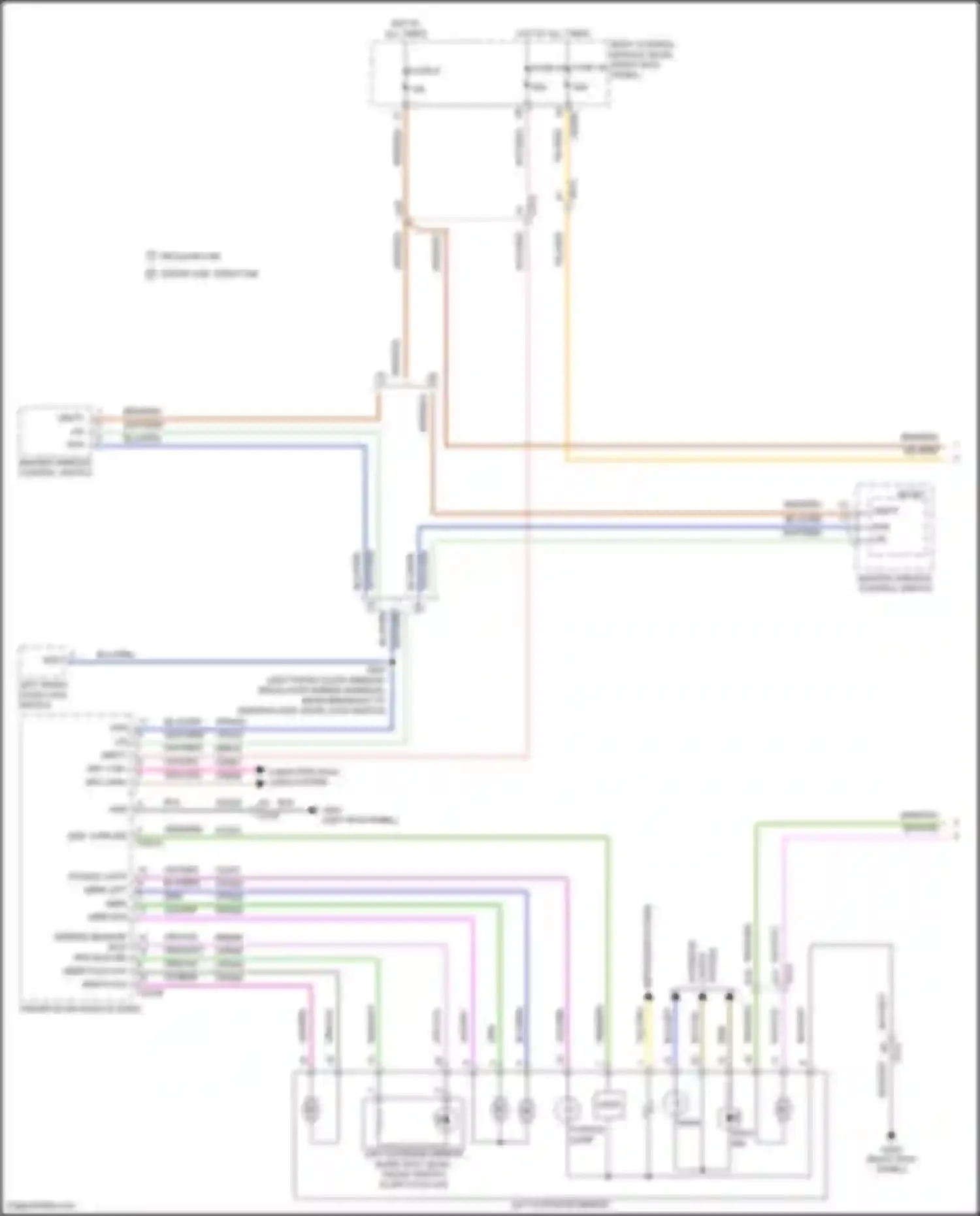 Wiring diagram yel/org for Ford F-250 XIV (2017-2024) (5 of 69)