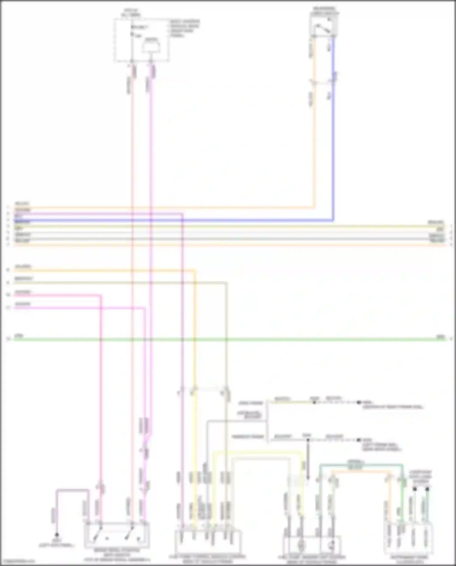Wiring diagram yel/vio for Ford F-250 XIV (2017-2024) (38 of 70)