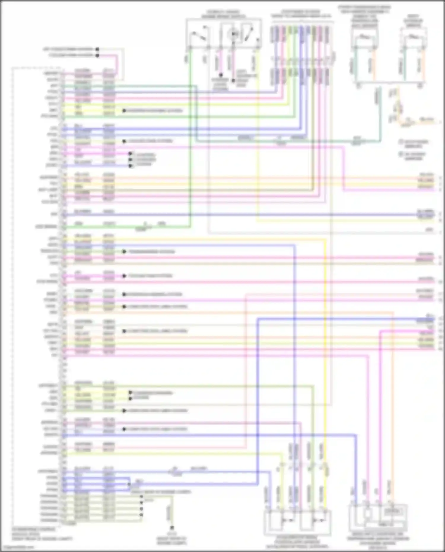F-350 Ford XIV (2017-2020): Wiring diagram engine performance 6.7l turbo diesel (1 of 8)